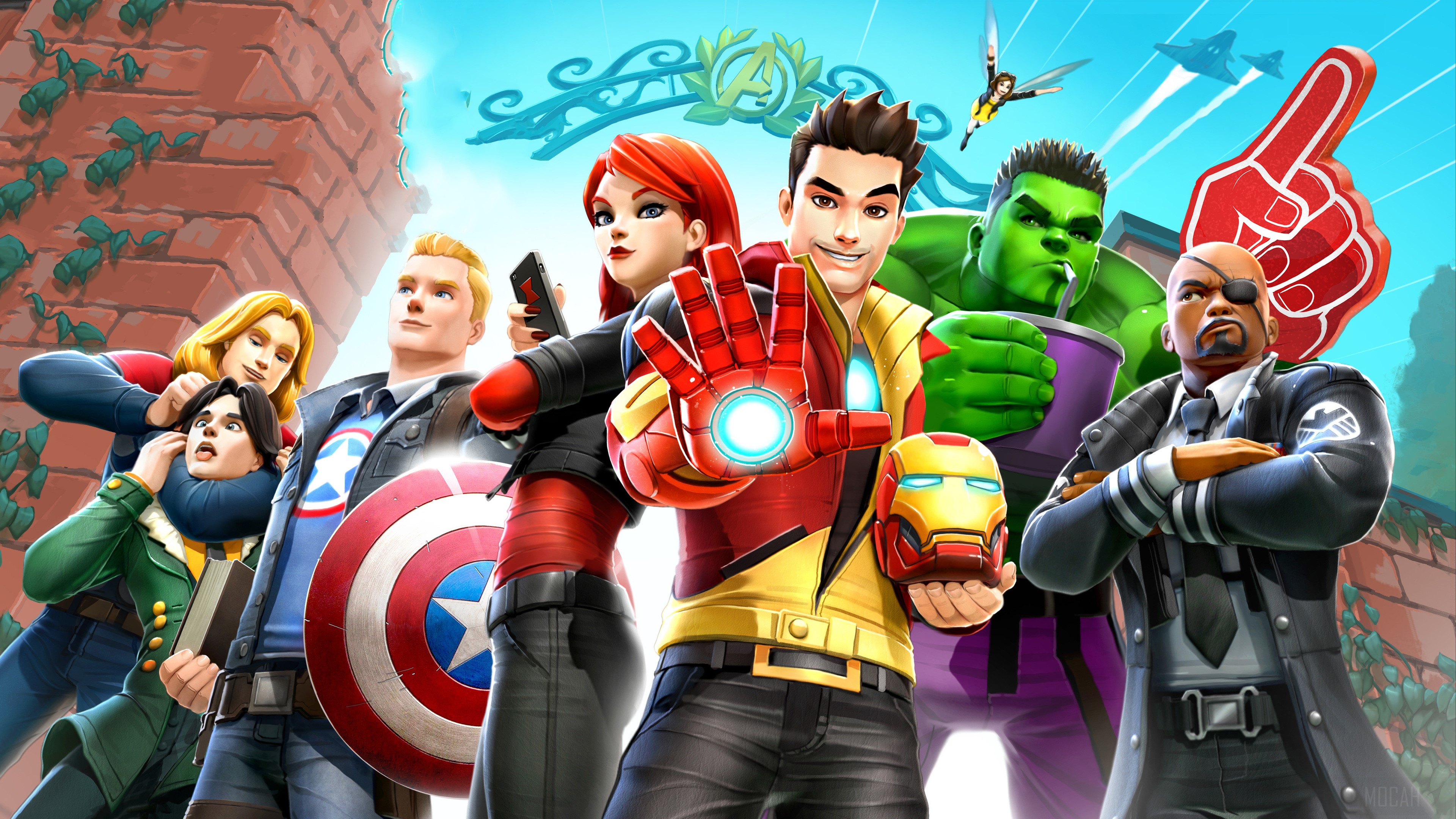 Marvel Avengers Academy HD Wallpaper