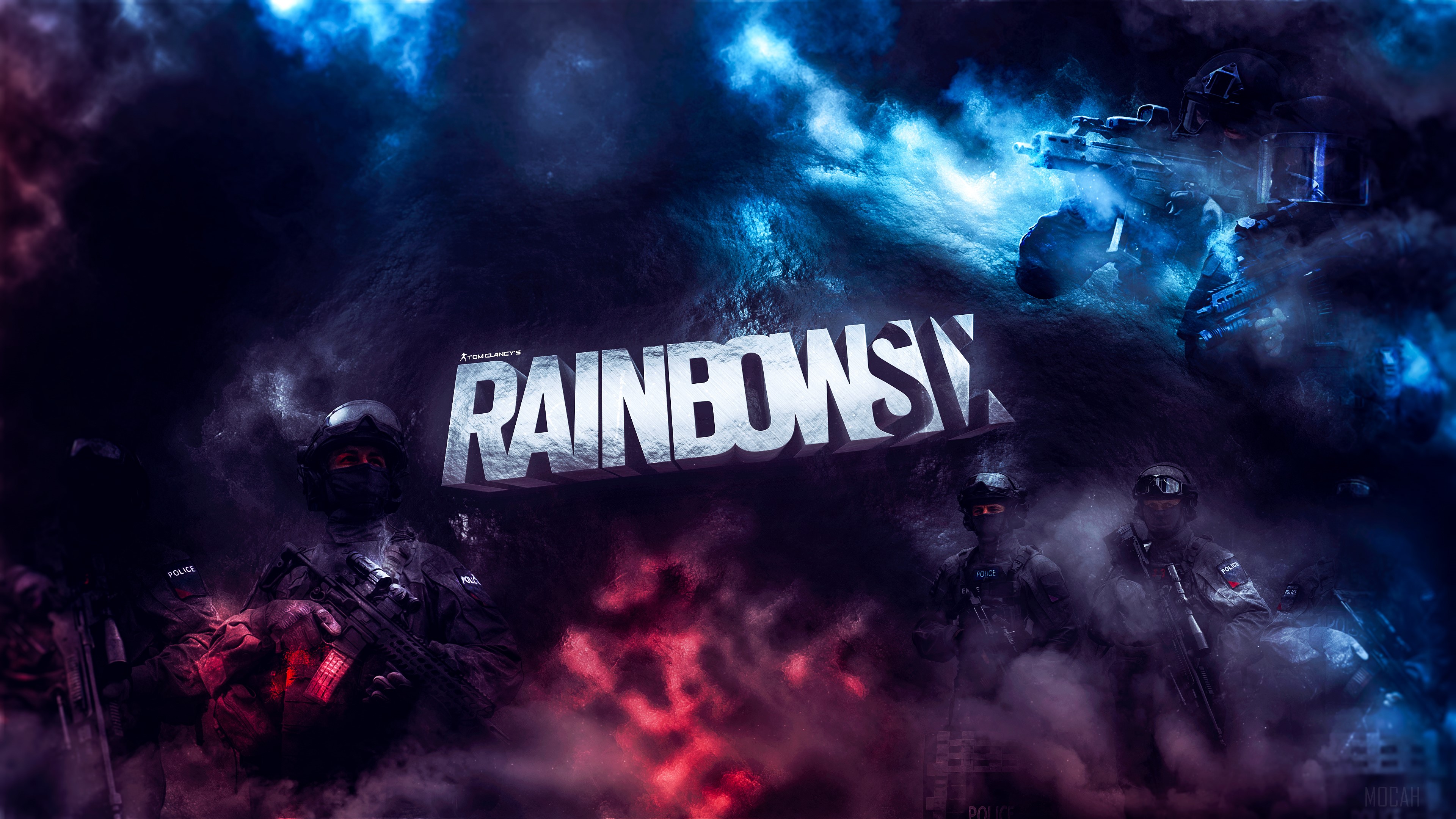 Rainbow Six Siege 4K Artwork HD Wallpaper