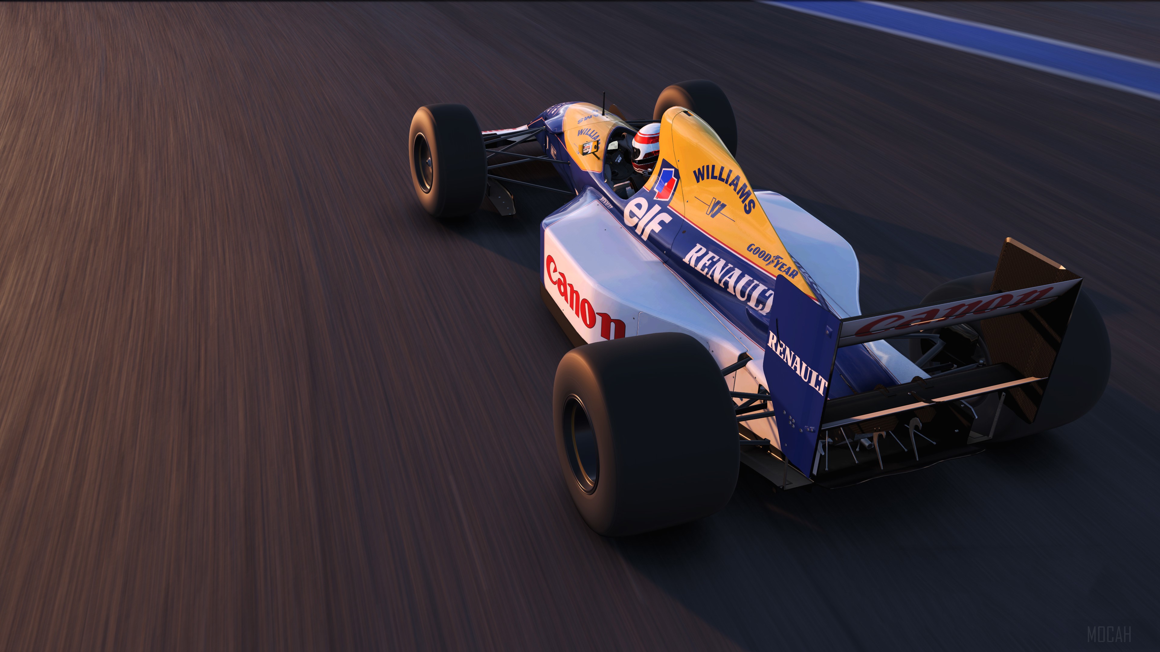 Williams Formula 1 car on track HD Wallpaper