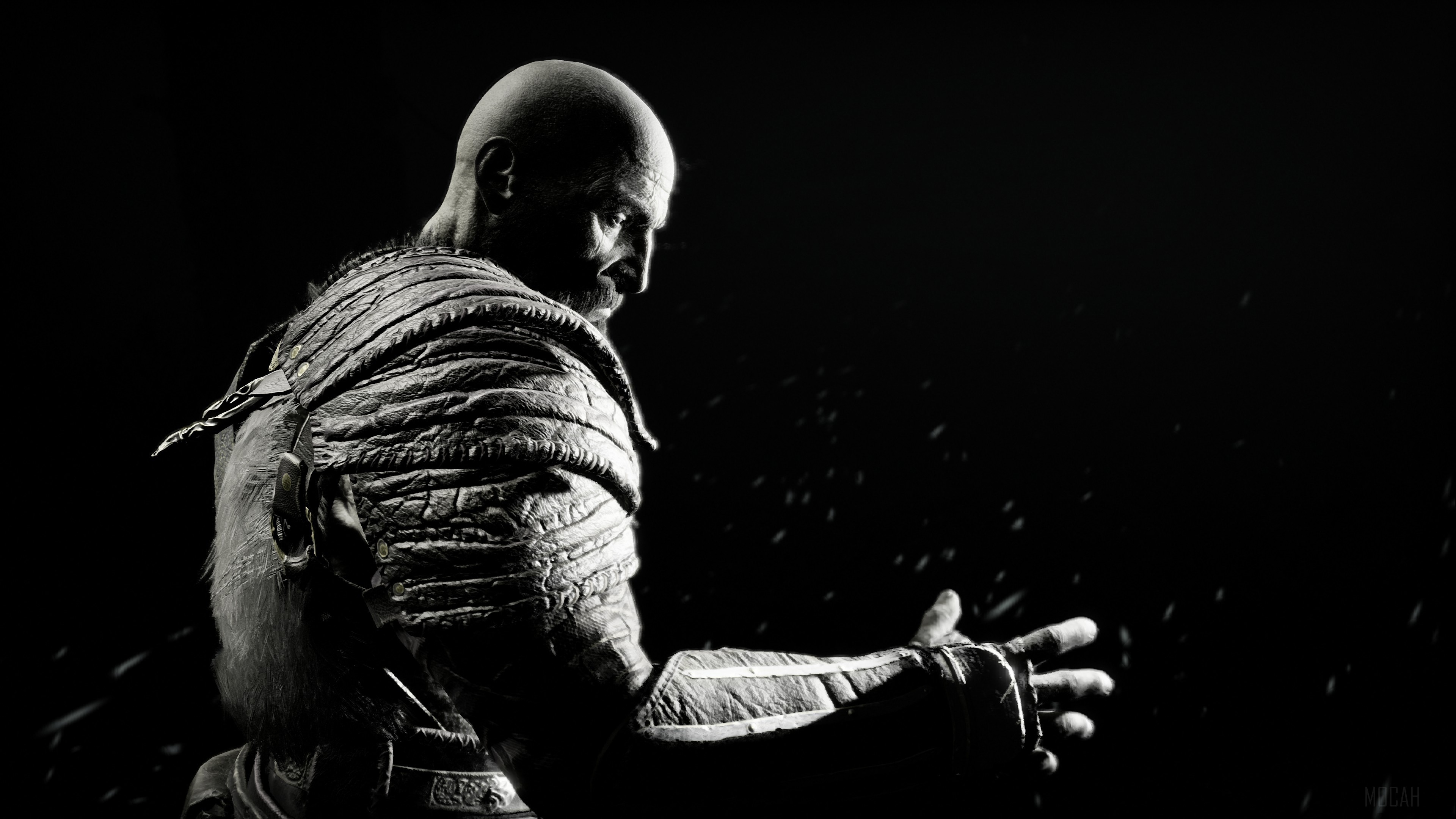 Kratos from God of War 4K HD Wallpaper