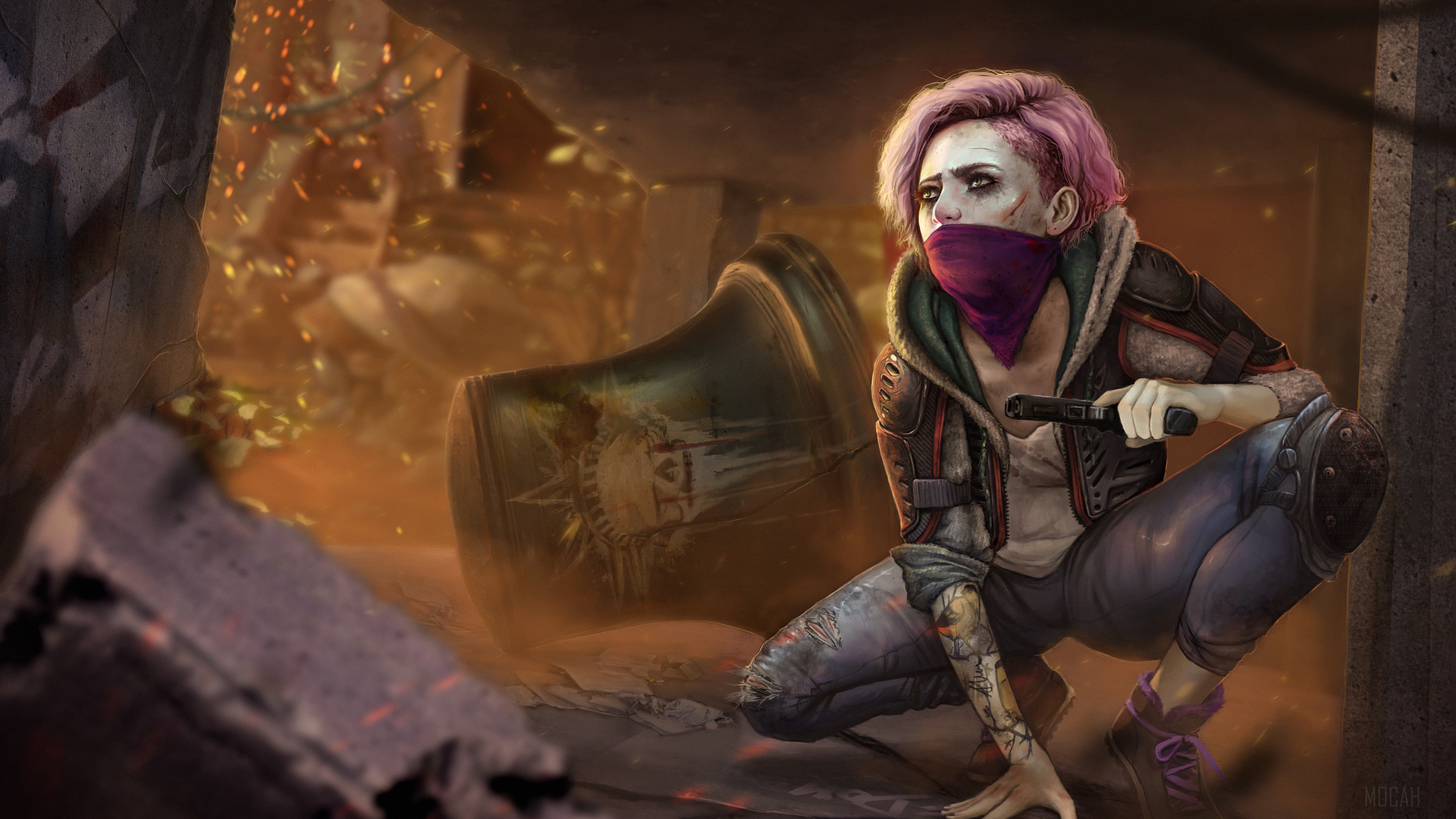 Girl from Homefront: The Revolution 4K HD Wallpaper