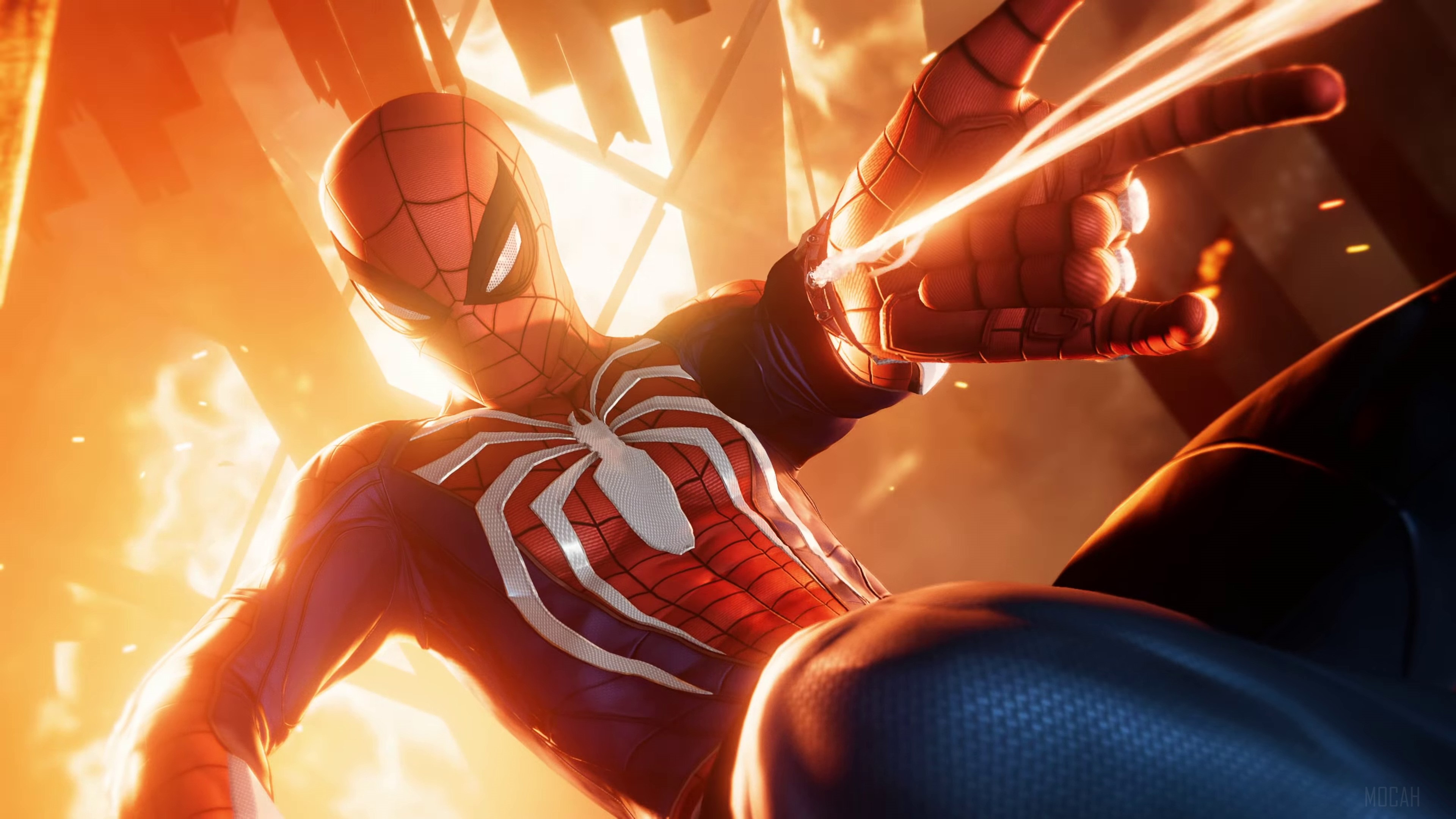 Spider-Man from Marvel's Spider-Man 4K HD Wallpaper