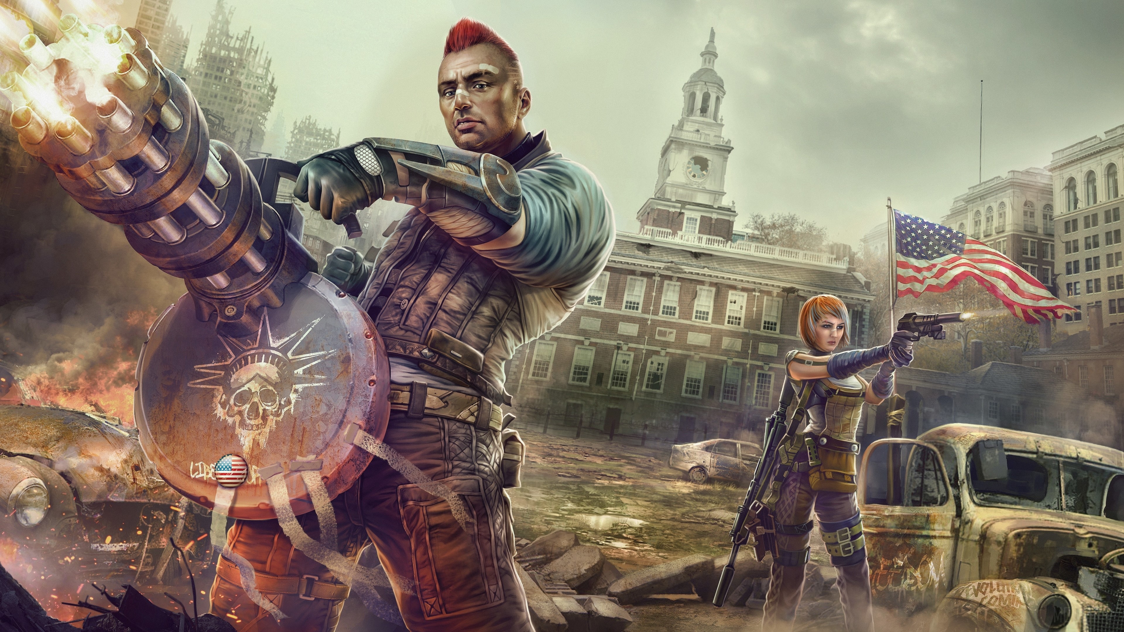 Homefront The Revolution Video Game HD Wallpaper