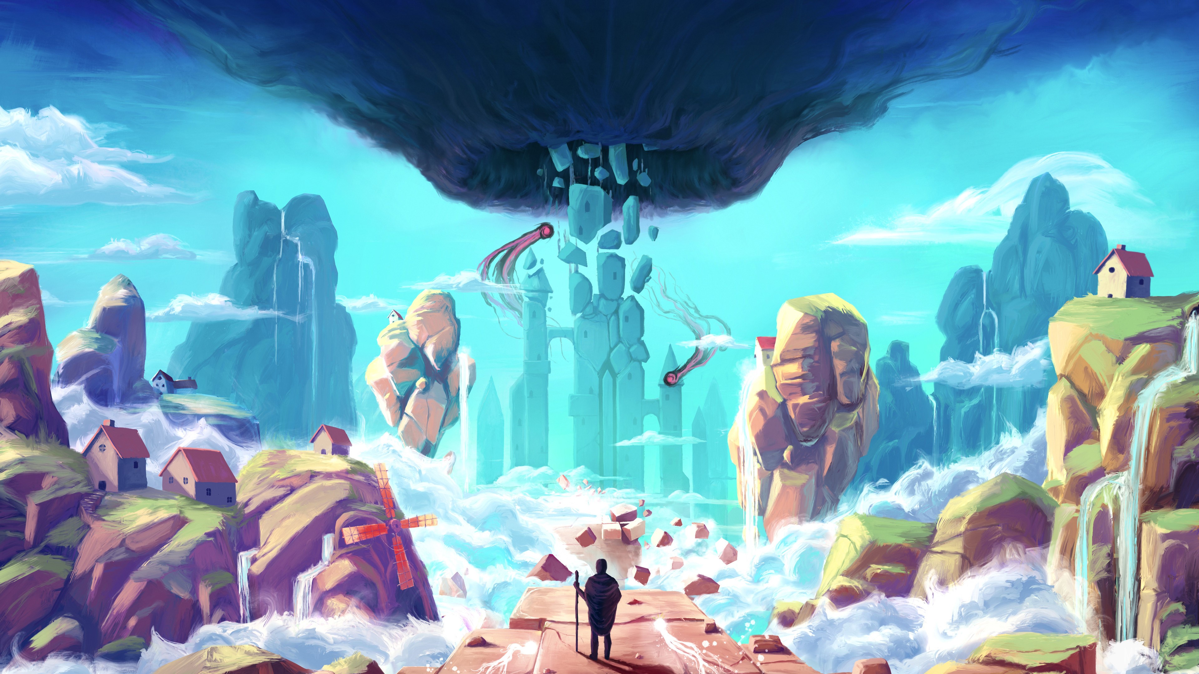 The Sojourn Video Game Key Art HD Wallpaper