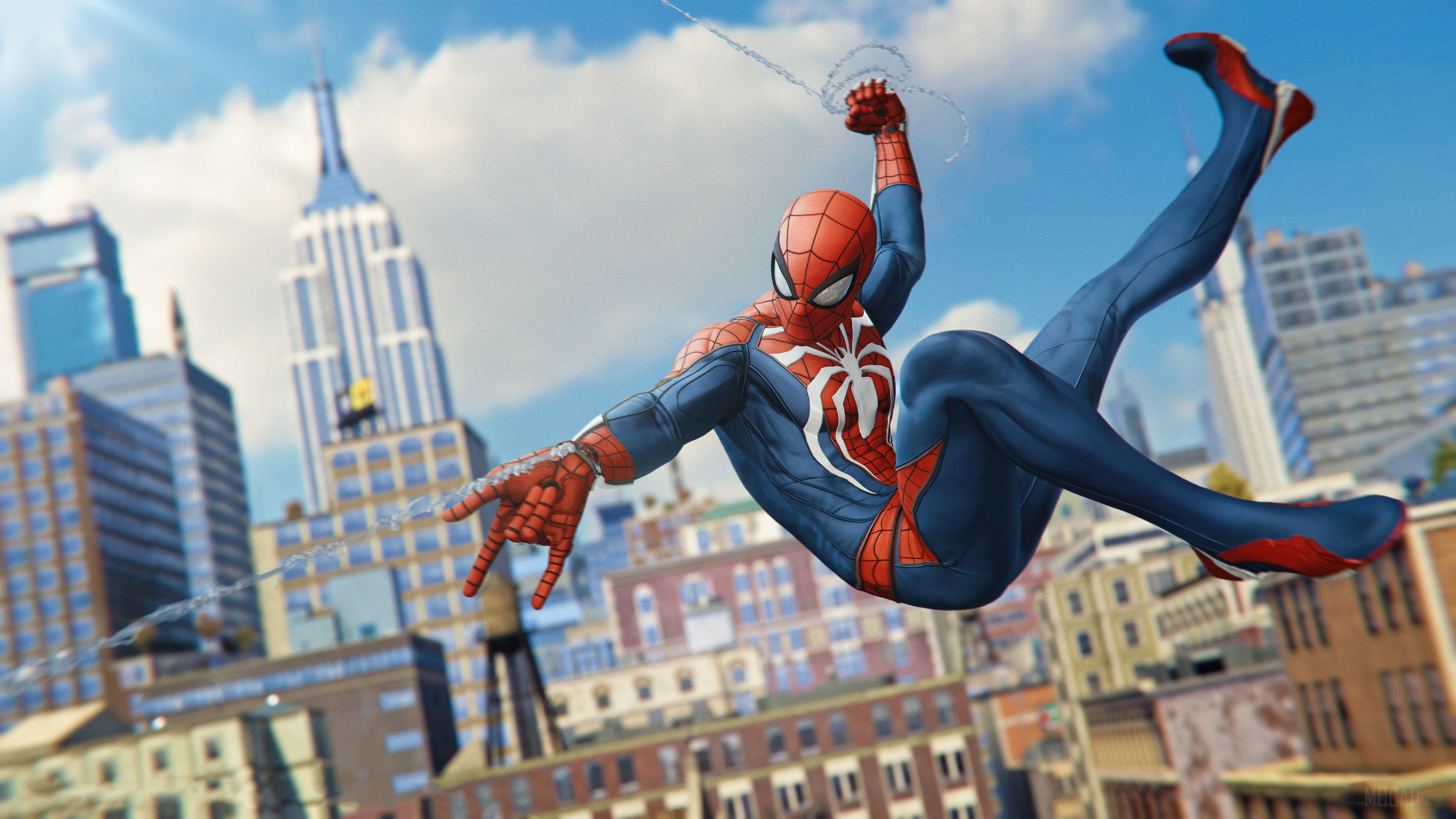 Spider-Man from Marvel's Spider-Man 4K HD Wallpaper