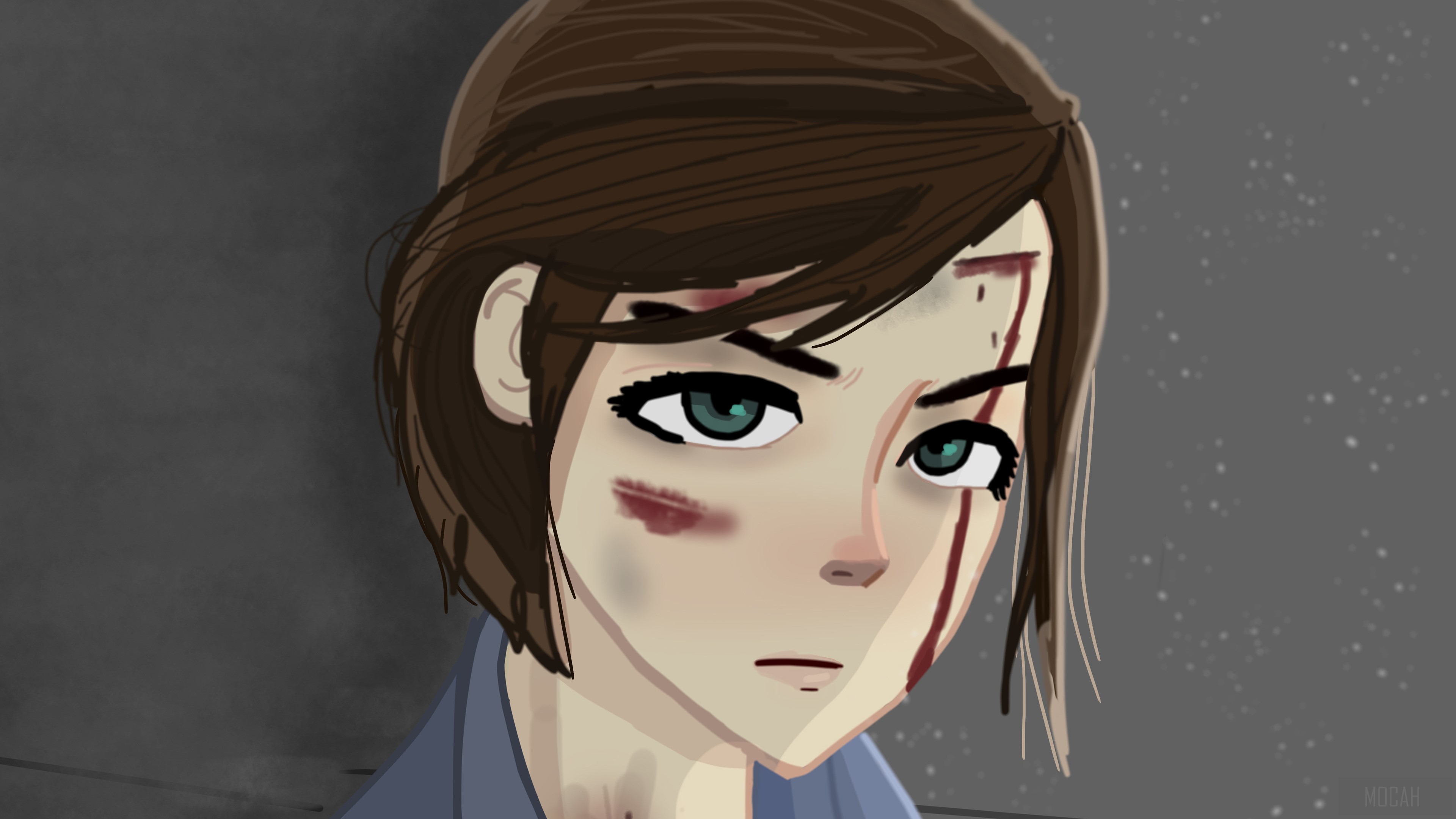 Ellie from The Last of Us 2 Fan Art 4K HD Wallpaper