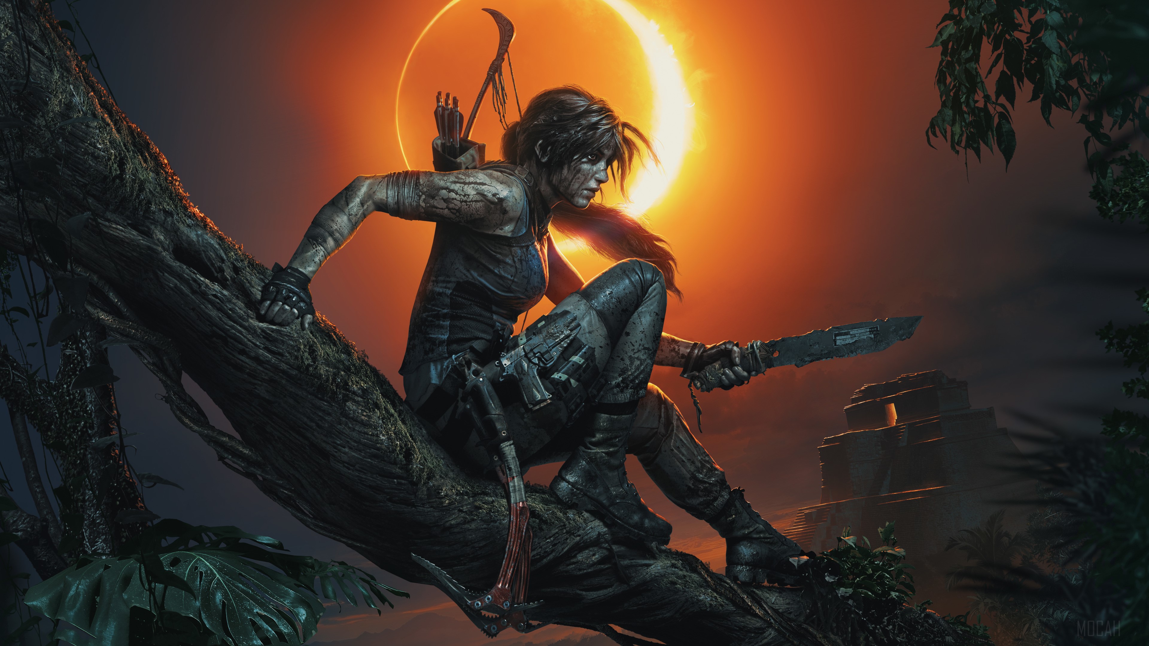 Lara Croft from Shadow of the Tomb Raider 4K HD Wallpaper