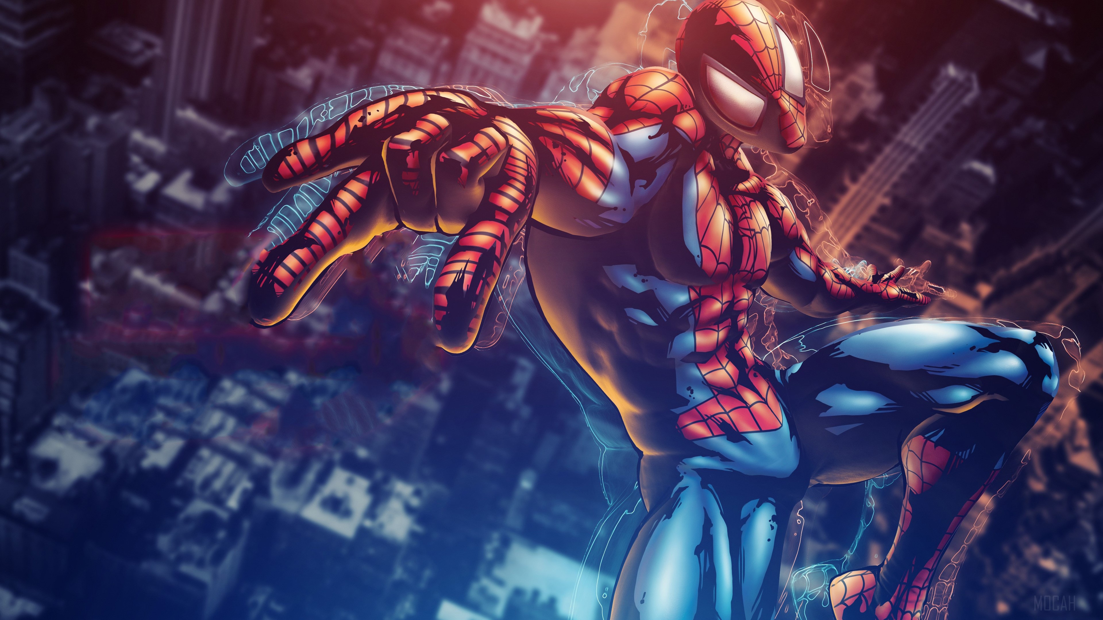 Spider-Man from Marvel Vs Capcom 3 4K HD Wallpaper