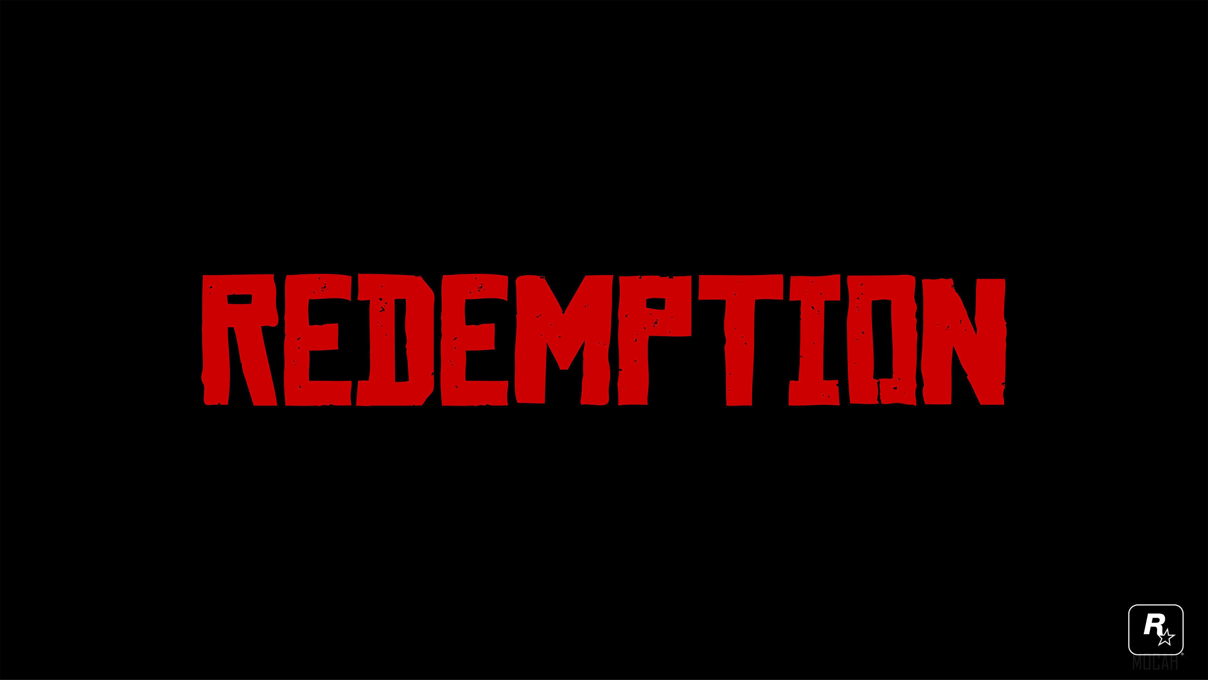 Red Dead Redemption 2 Logo HD Wallpaper