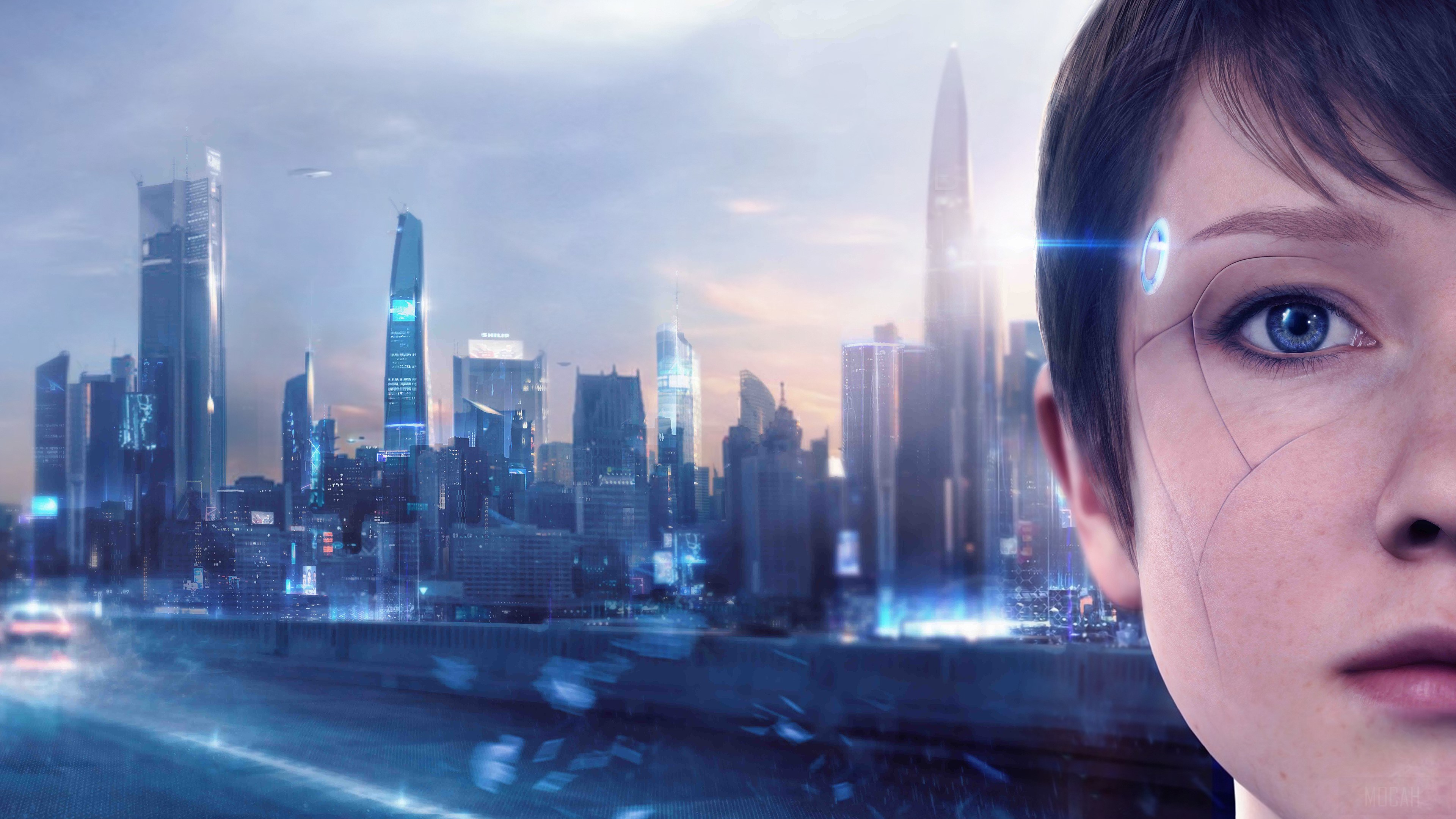 Kara from Detroit: Become Human 4K HD Wallpaper