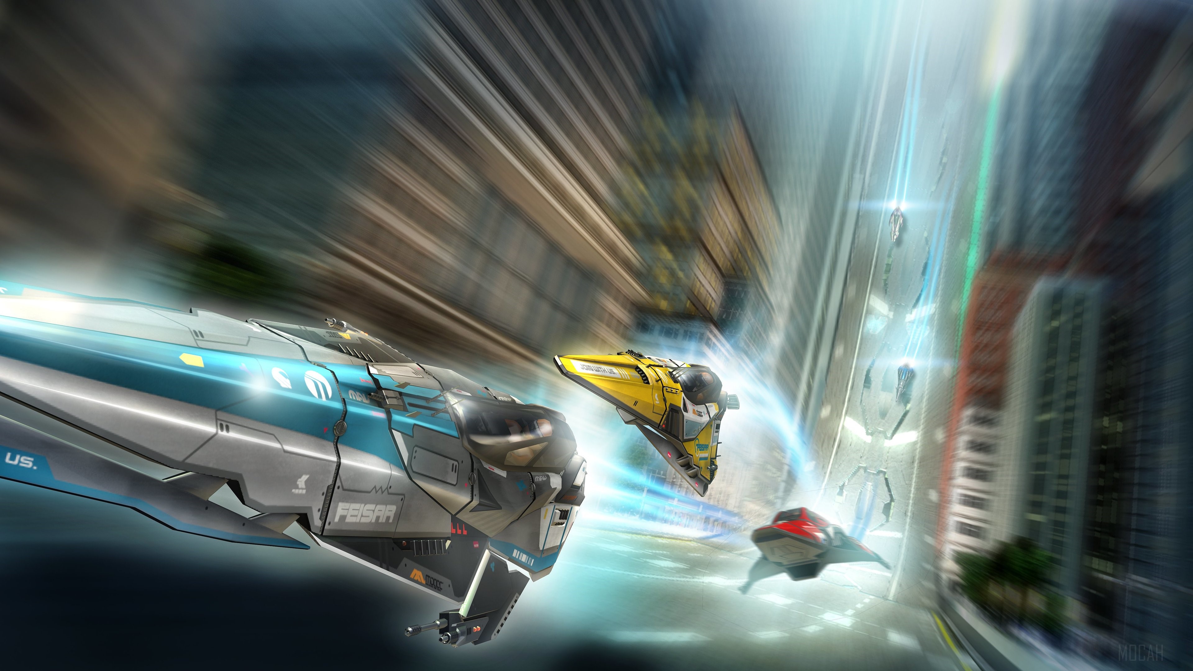 Wipeout 2048 HD Wallpaper