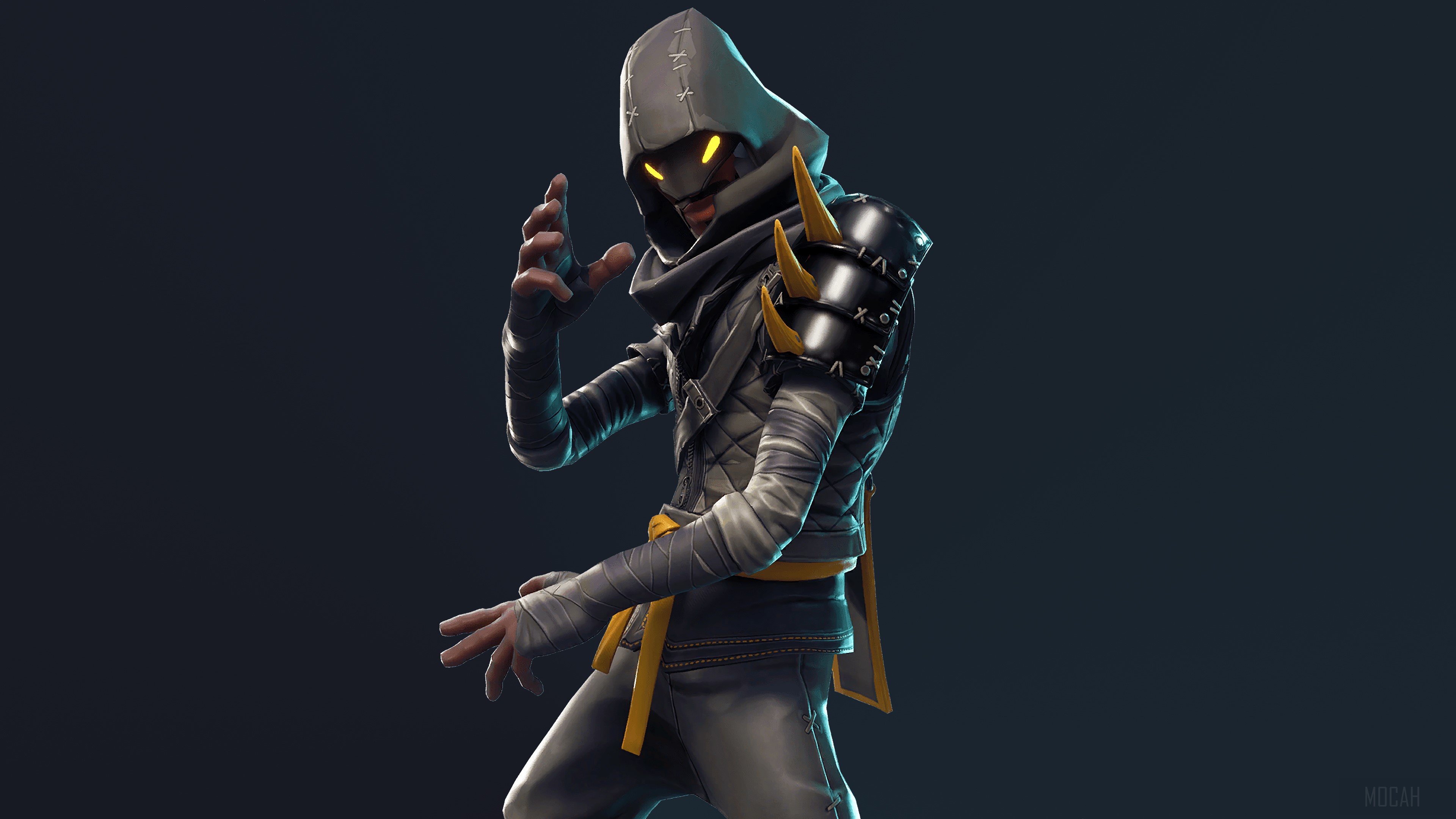 Cloaked Star Ninja from Fortnite Battle Royale 4K HD Wallpaper