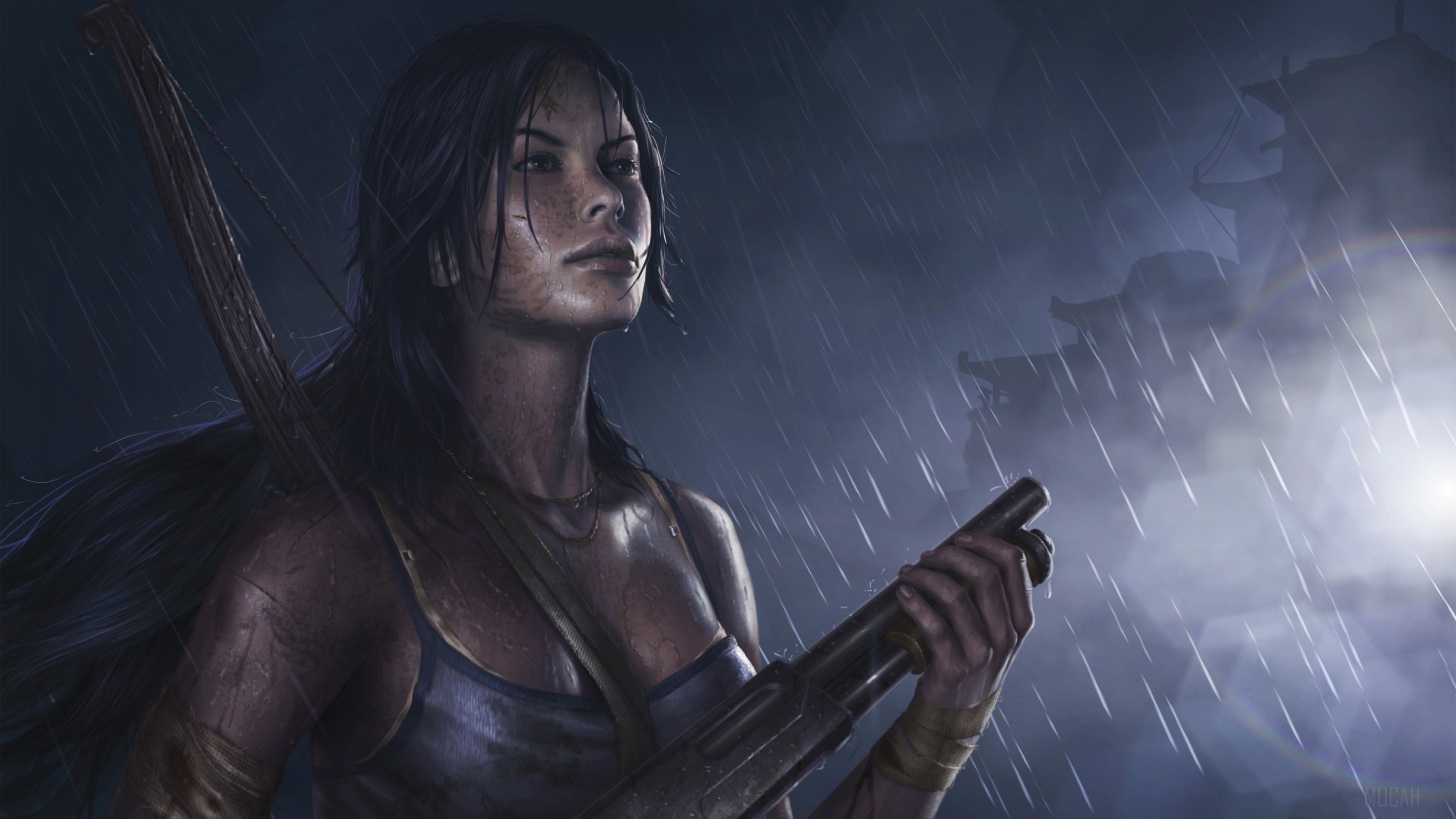 Lara Croft from Tomb Raider Reborn Art 4K HD Wallpaper