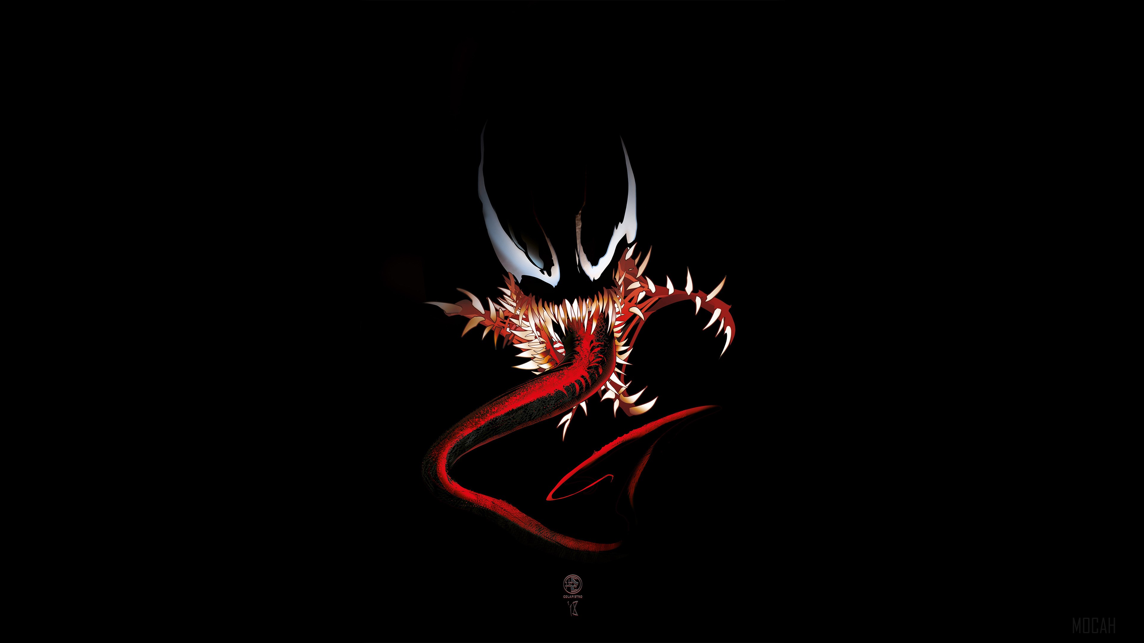 Venom 4K Digital Art HD Wallpaper