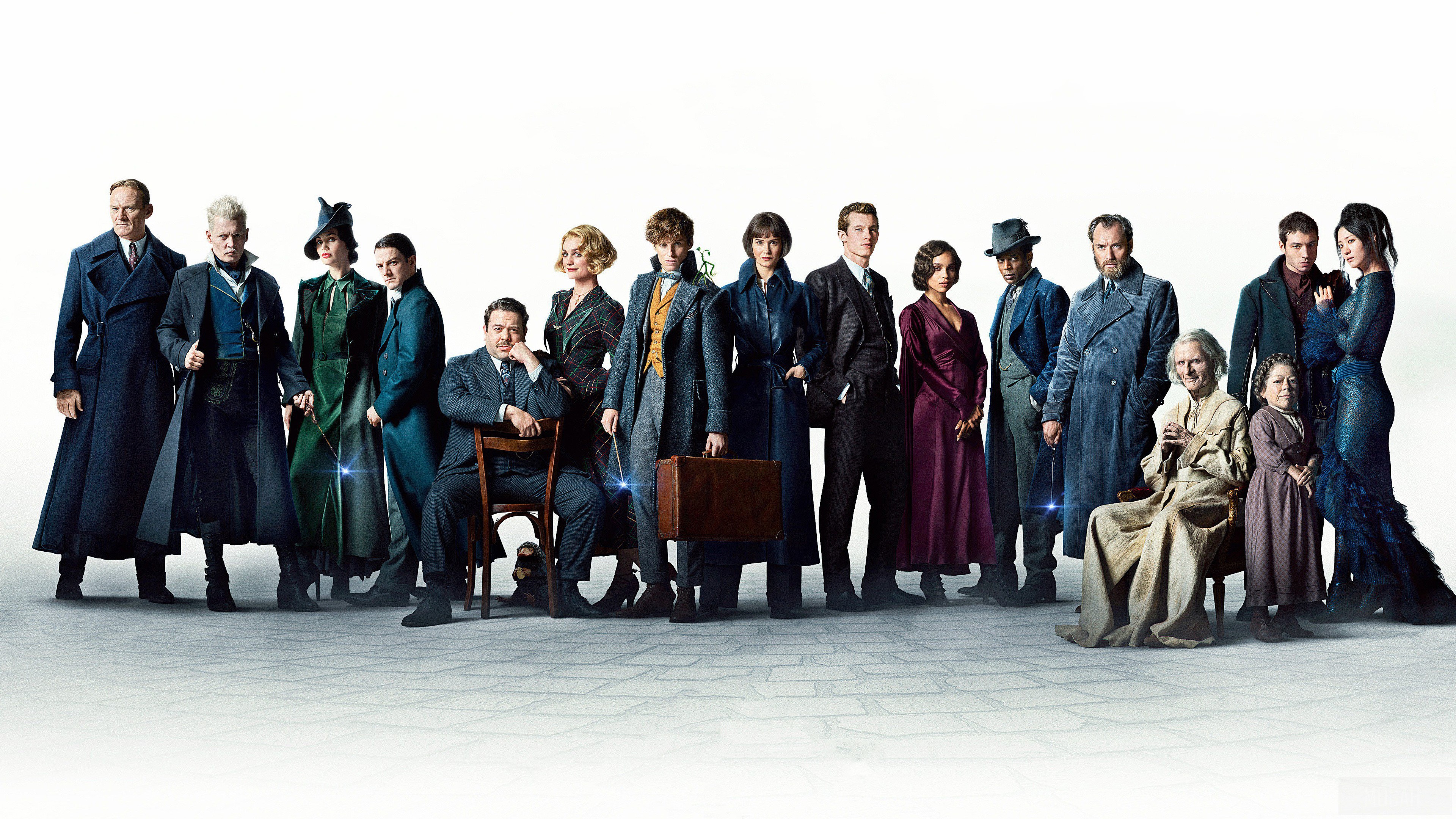 Fantastic Beasts: The Crimes of Grindelwald cast HD Wallpaper
