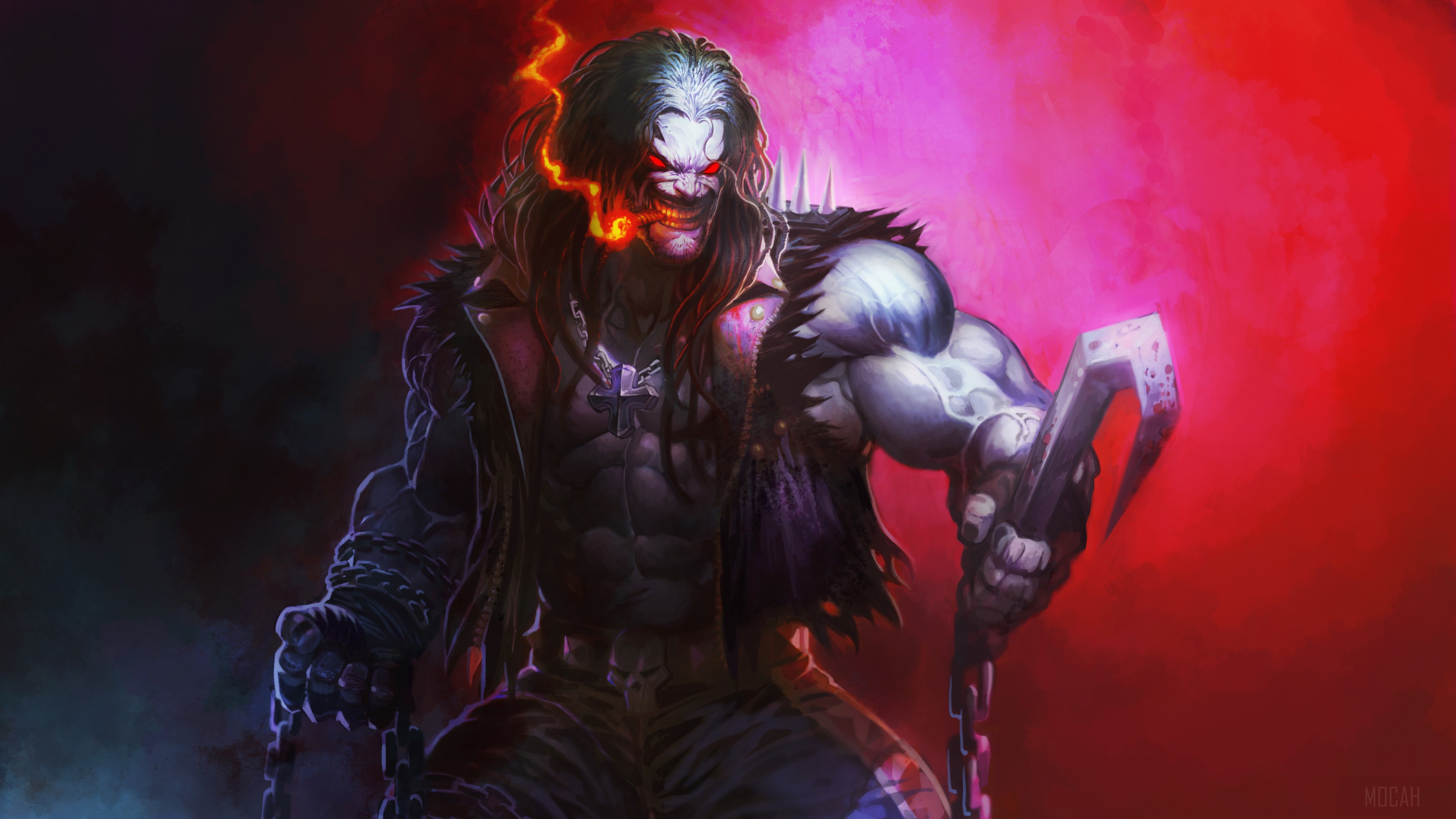 Lobo 4K Artwork HD Wallpaper