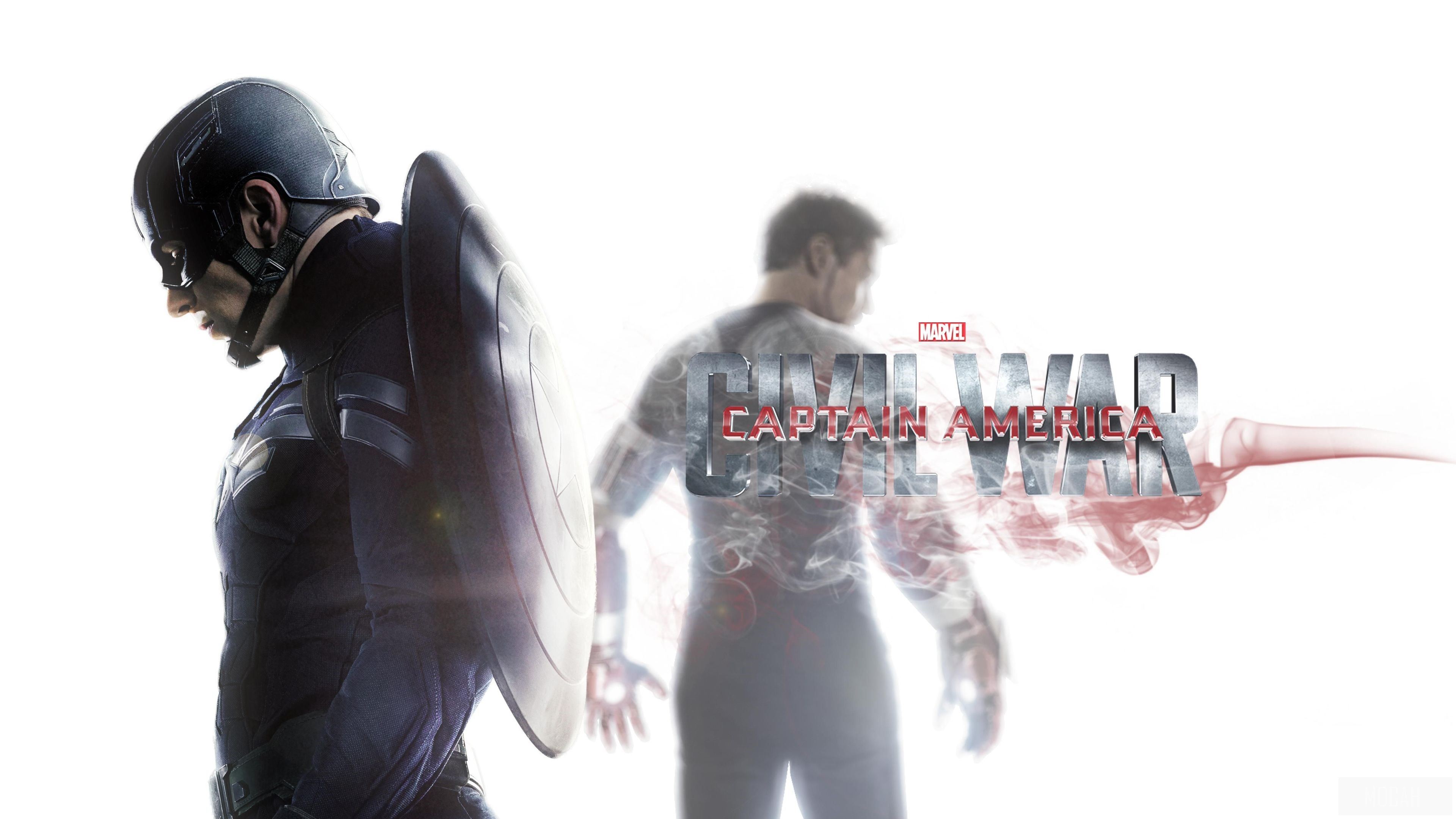 Captain America from Marvel's Civil War 4K HD Wallpaper
