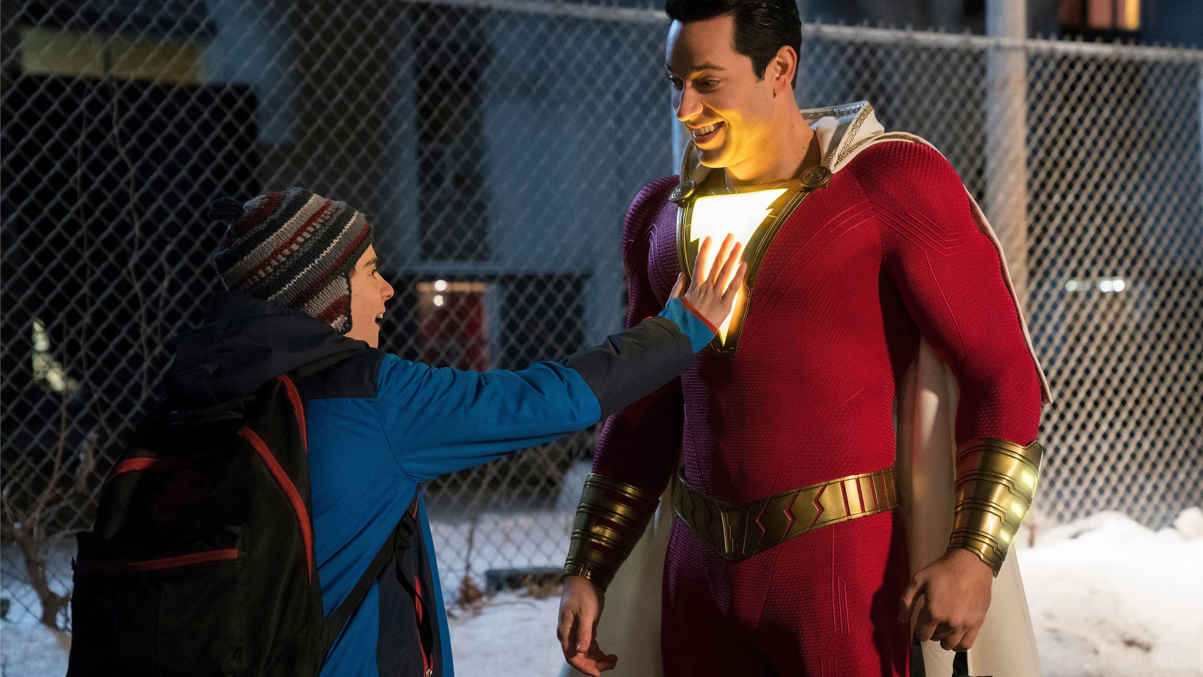 Shazam from Shazam starring Zachary Levi and Asher Angel HD Wallpaper