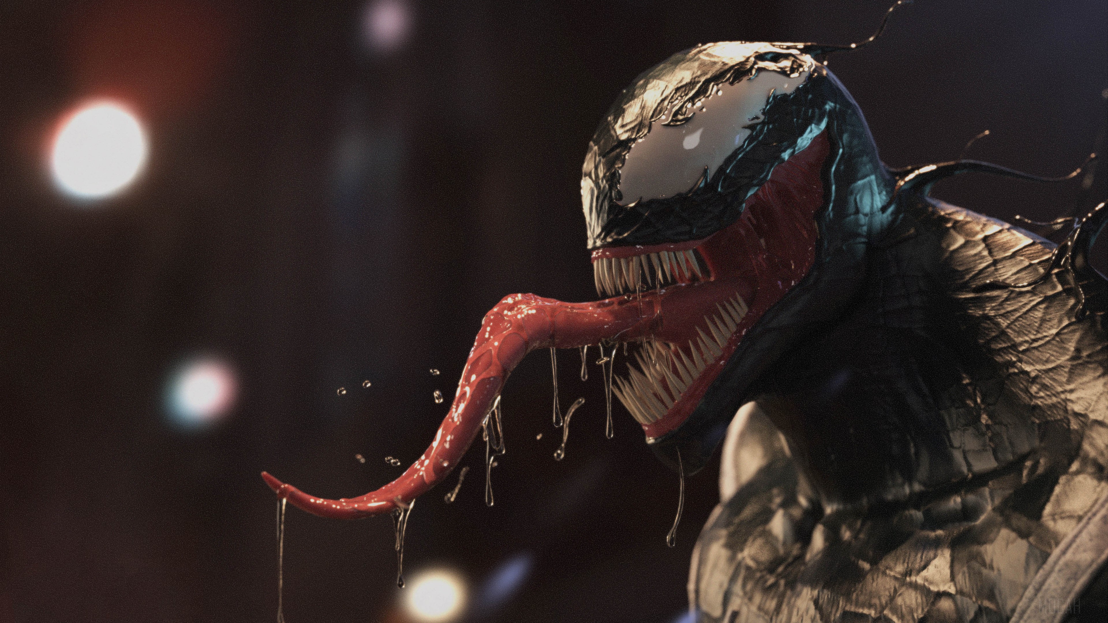 Venom Digital Art HD Wallpaper