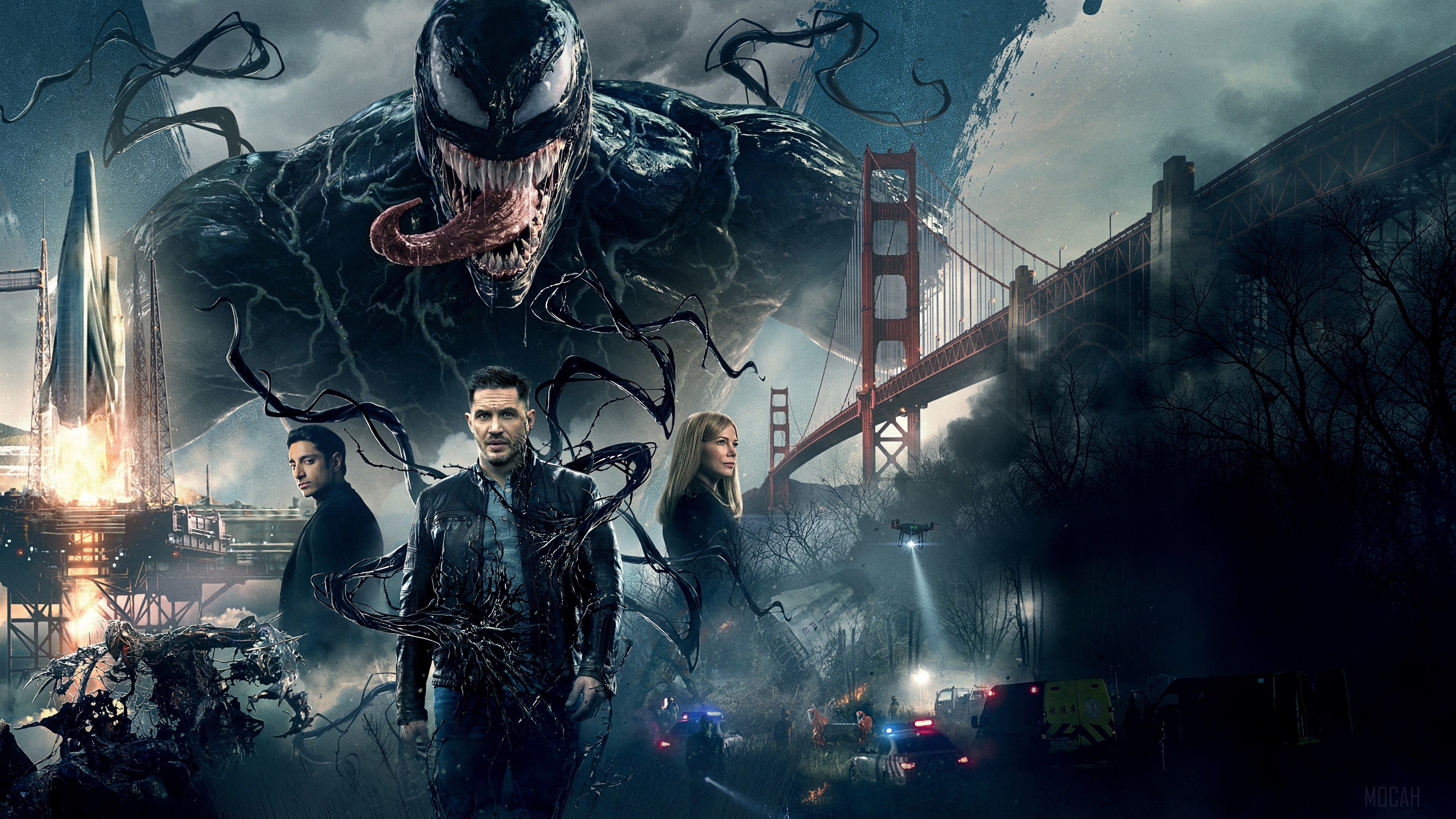Venom from Venom Movie 4K HD Wallpaper