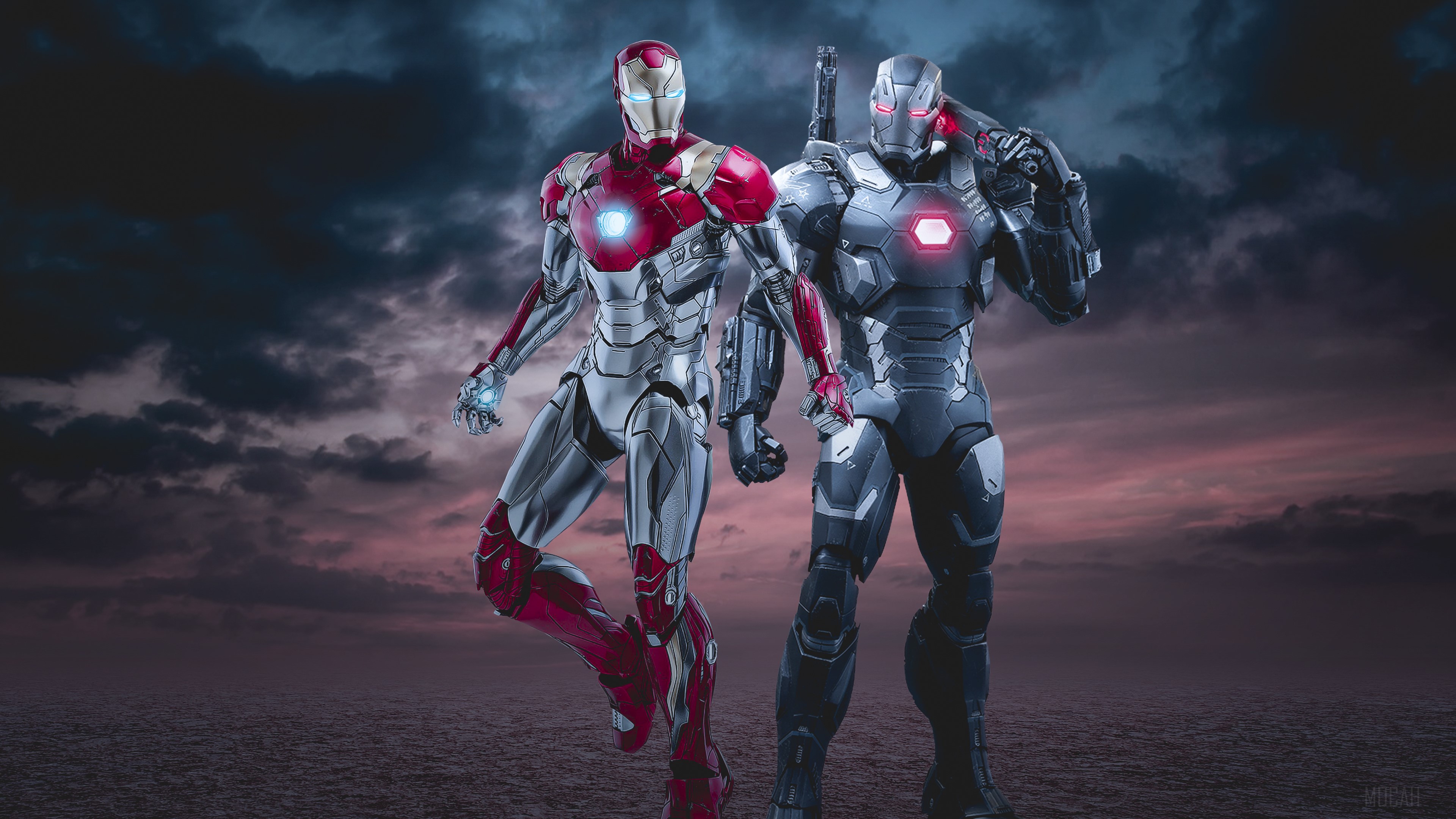 Iron Man And War Machine HD Wallpaper