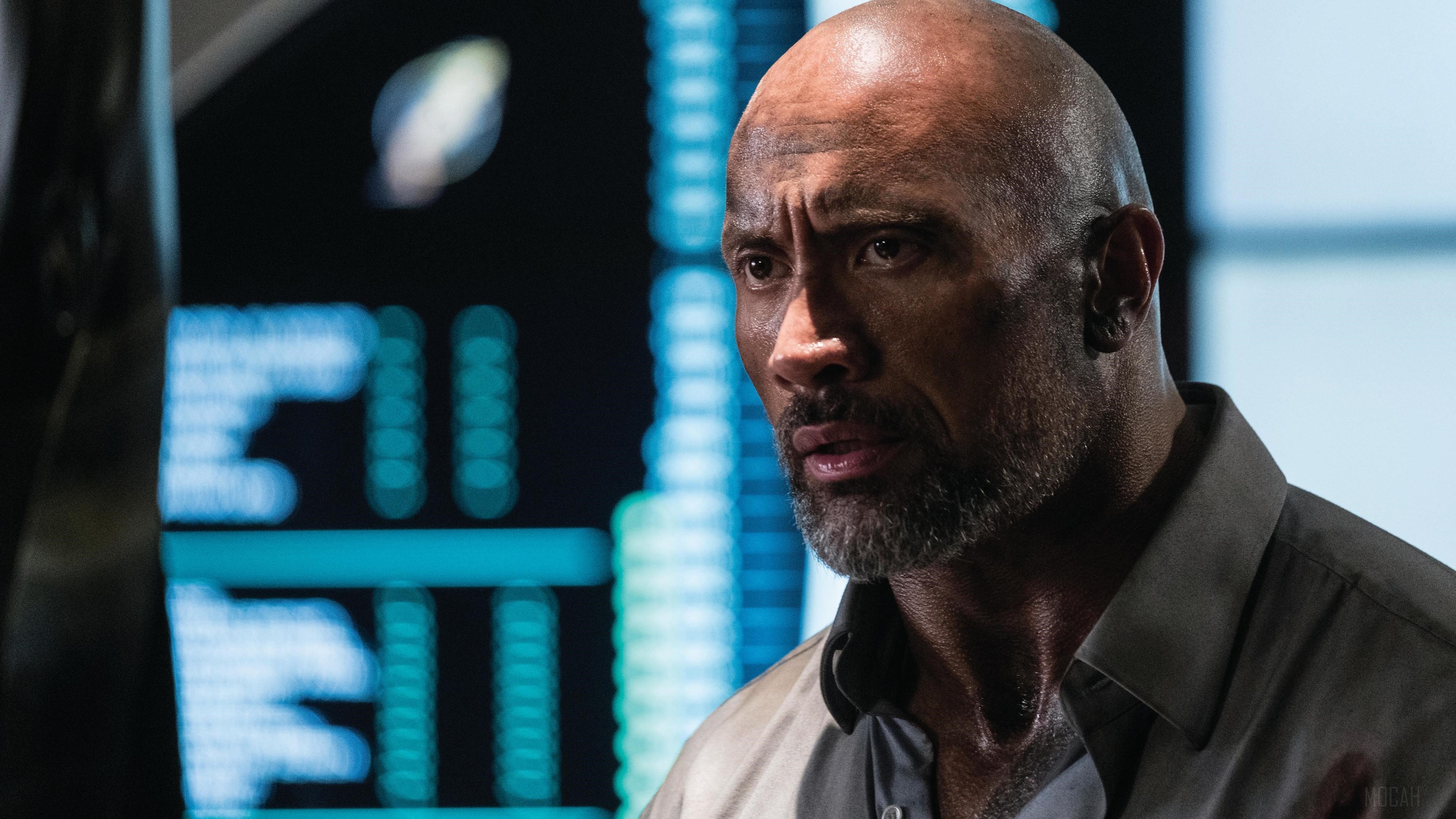 Dwayne Johnson in Skyscraper 4K HD Wallpaper