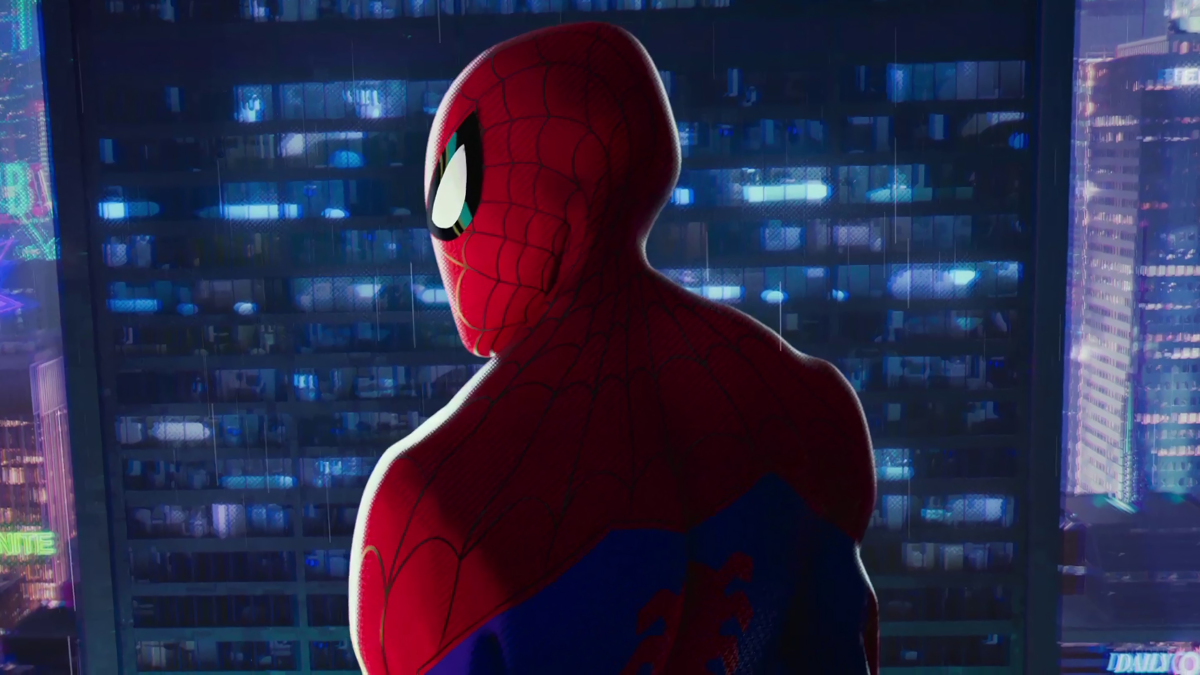 Spider-Man from Spider-Man: Into the Spider-Verse 4K HD Wallpaper