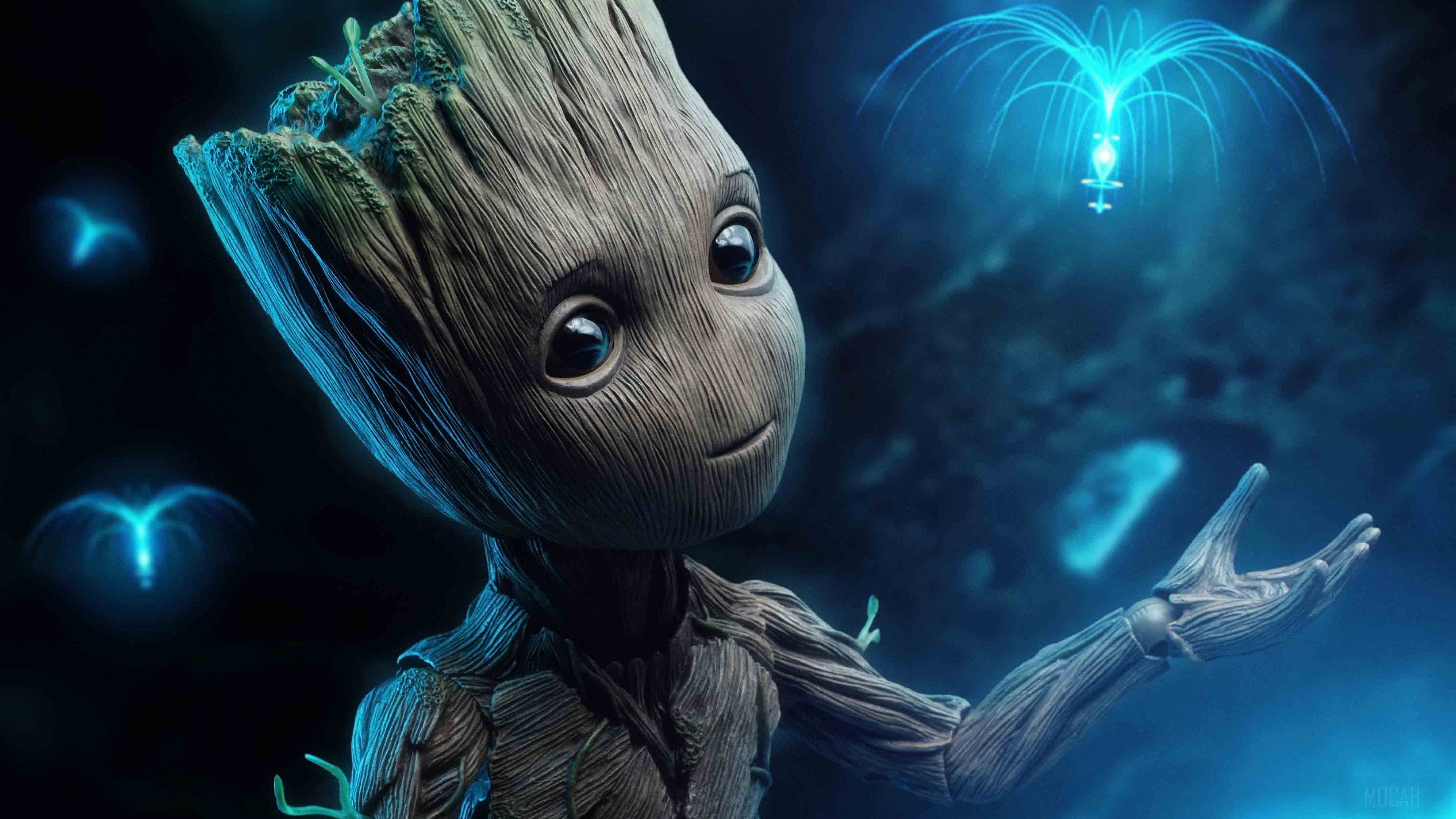 Baby Groot from Guardians of the Galaxy 4K HD Wallpaper