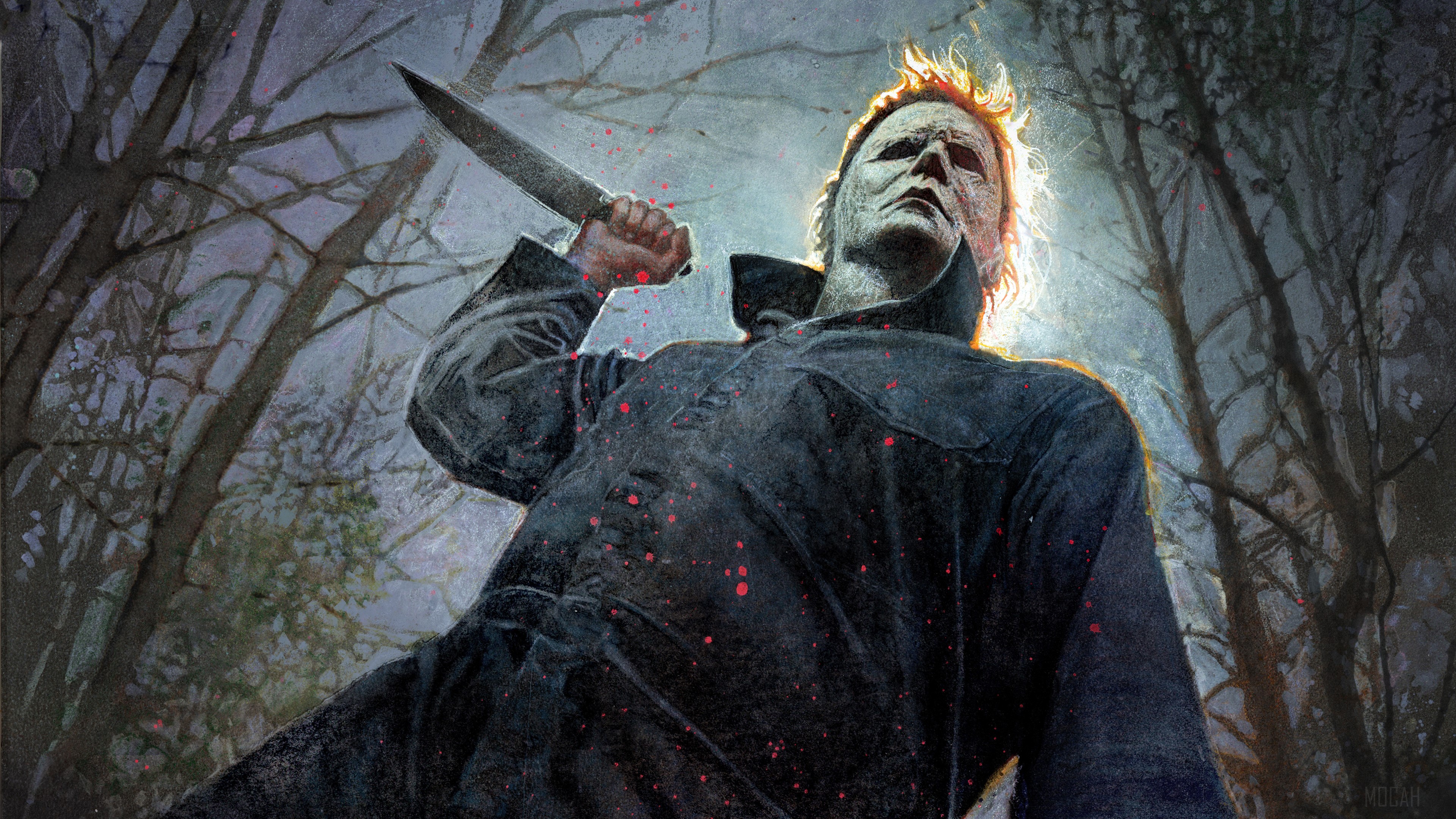 Michael Myers from Halloween (2018) 4K HD Wallpaper