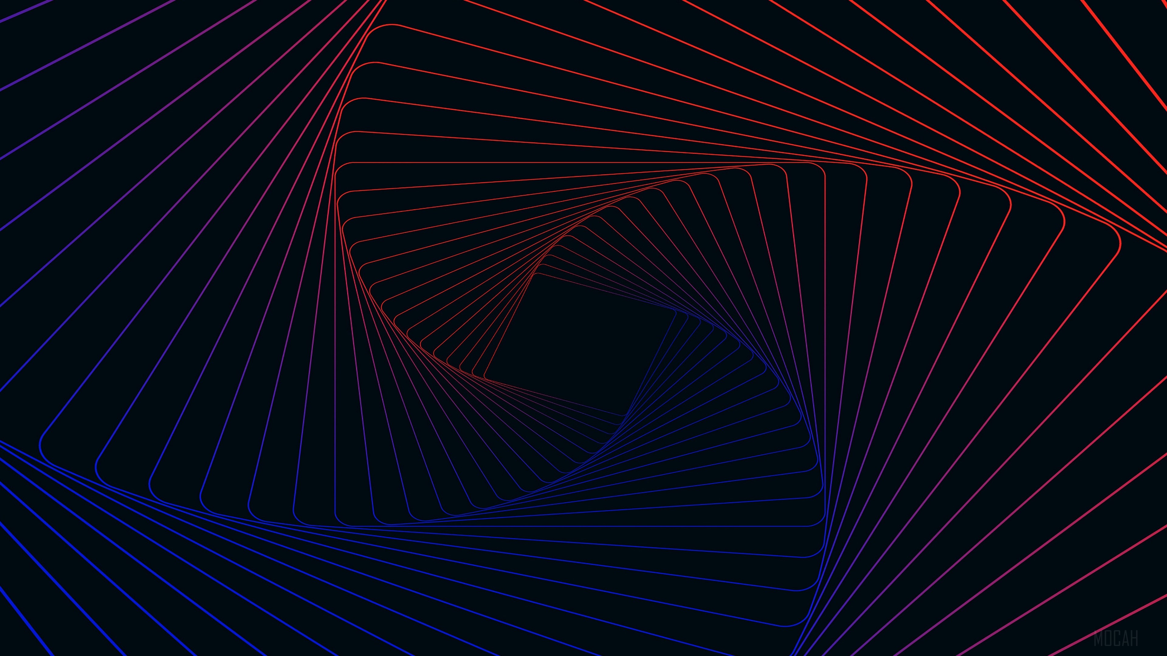 Abstract Spiral Lines 4K HD Wallpaper