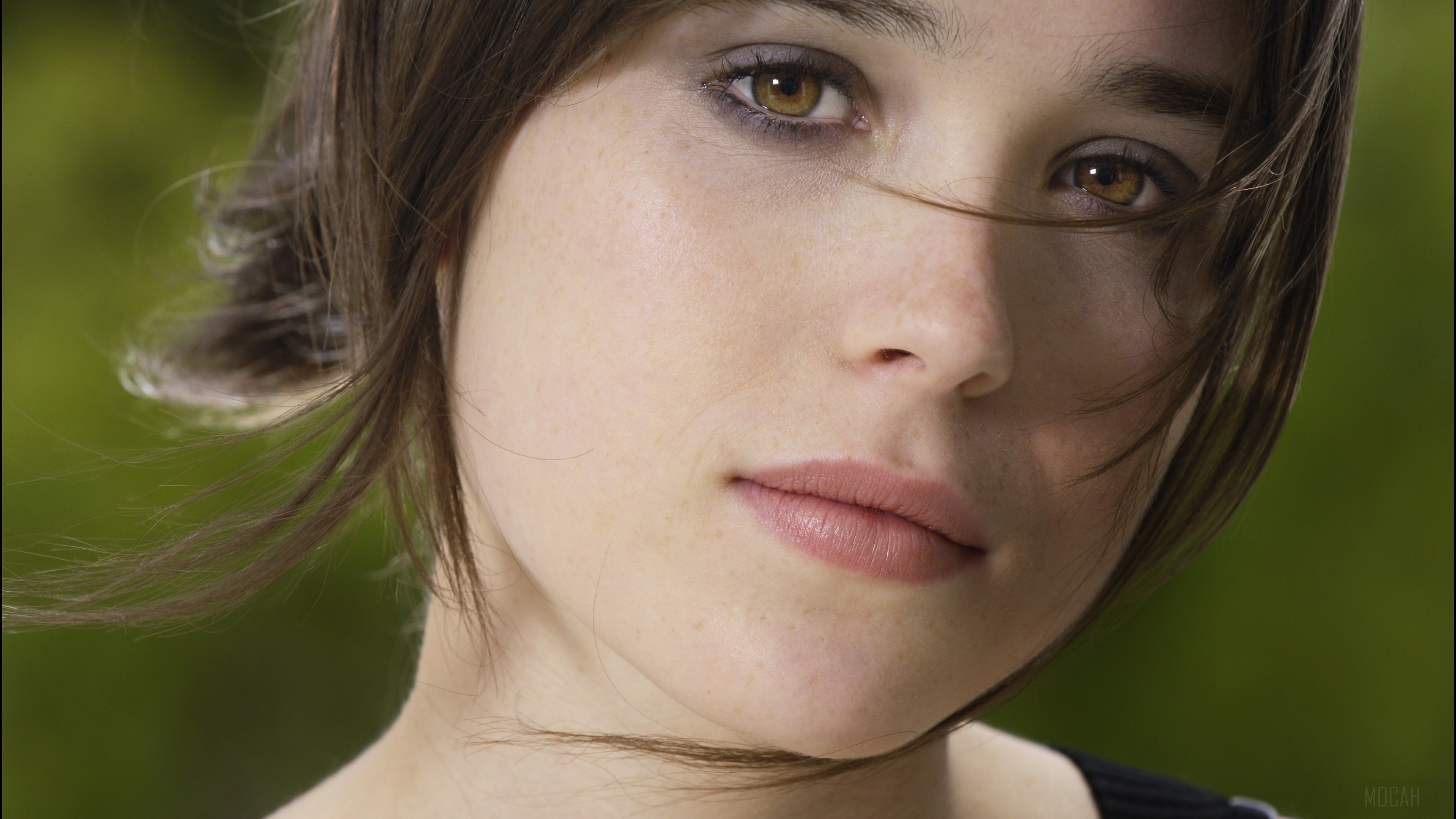 Ellen Page 4K HD Wallpaper