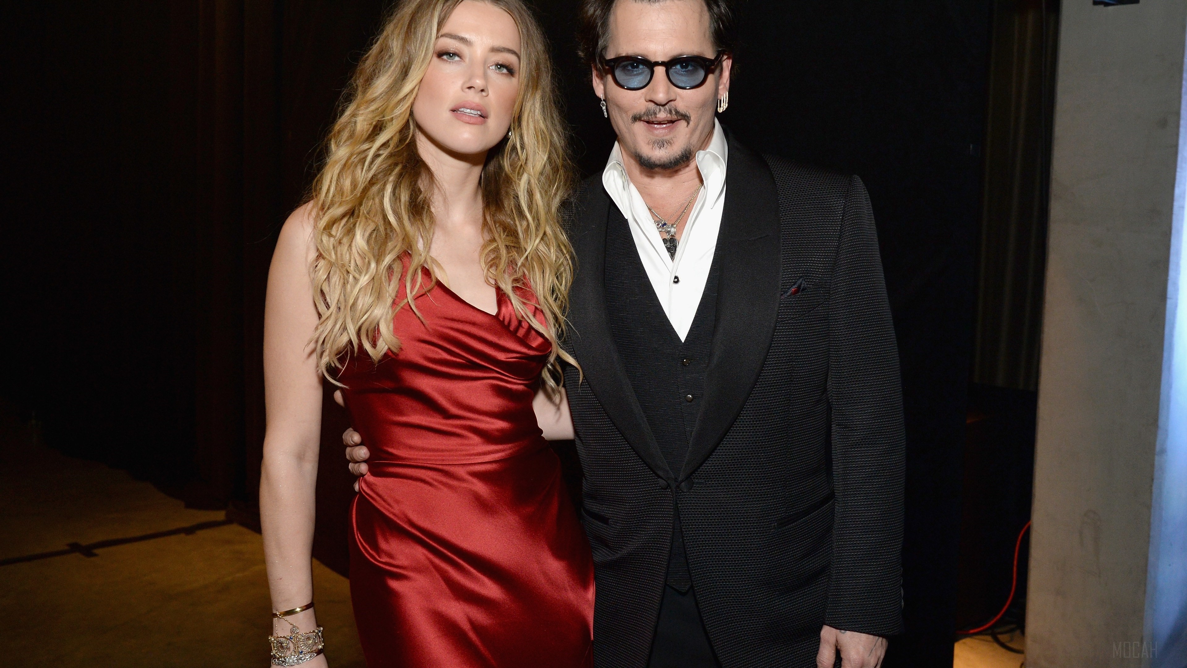 Johnny Depp And Amber Heard HD Wallpaper