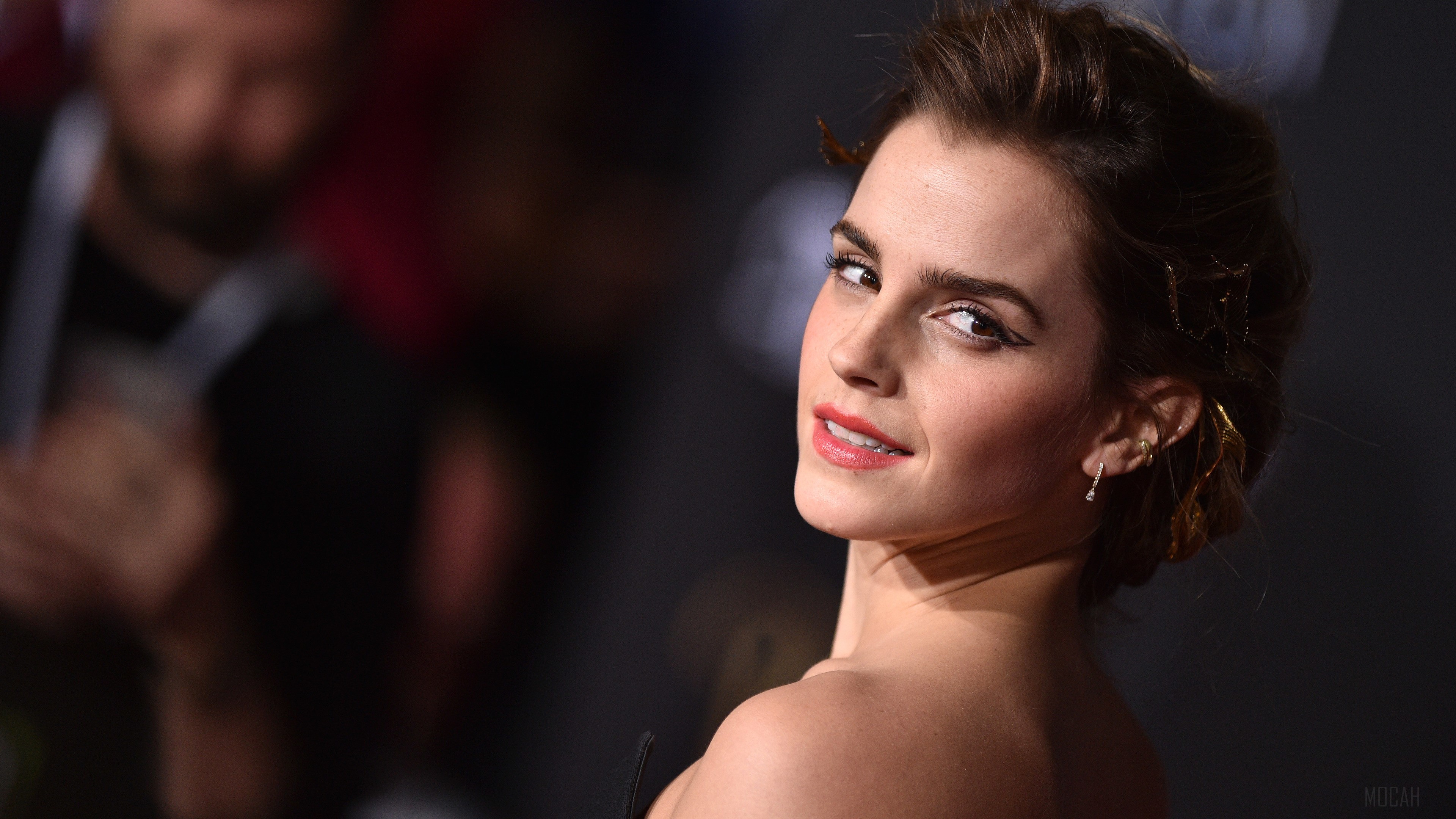 Emma Watson at Premiere 4K HD Wallpaper