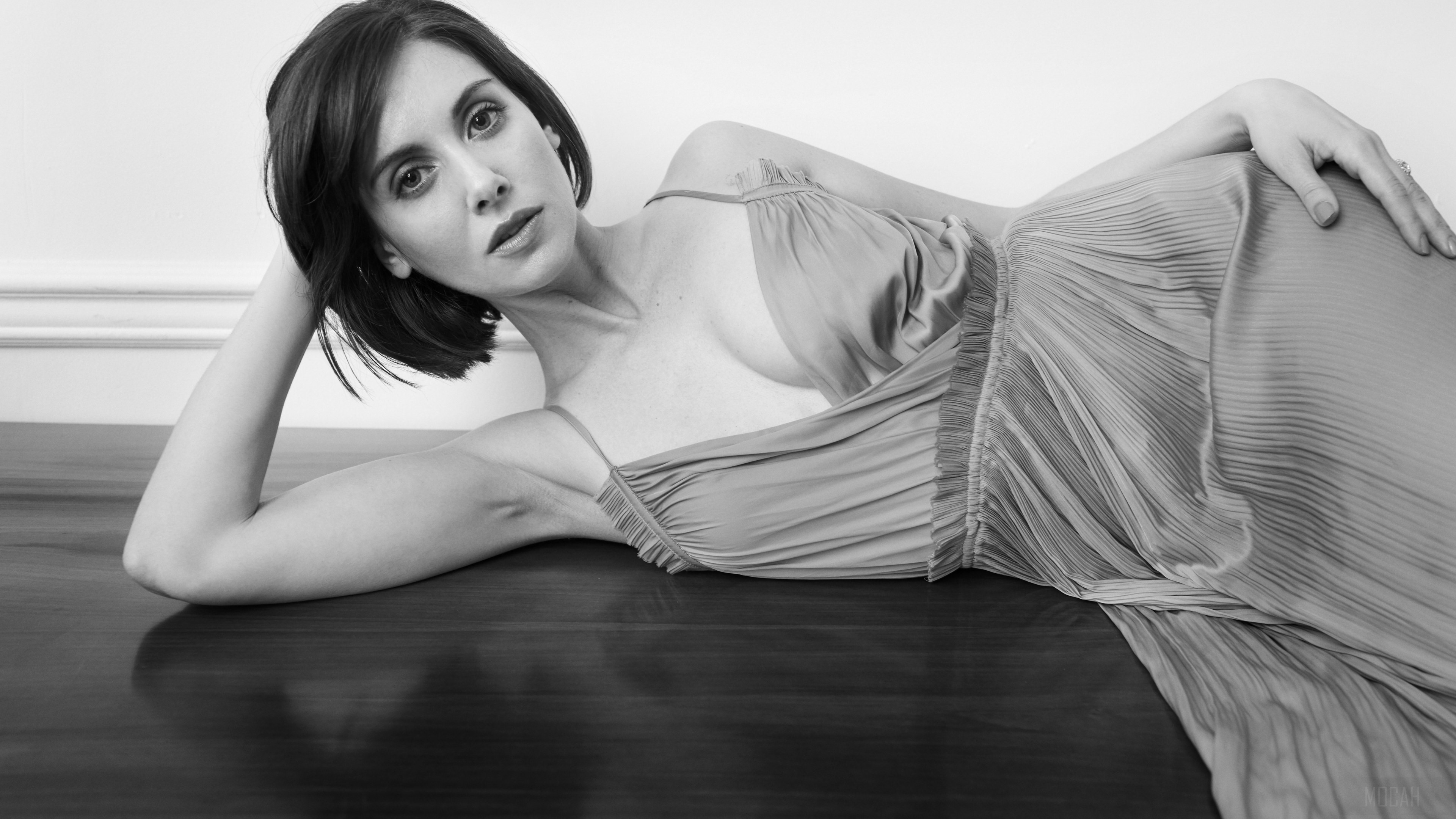 Alison Brie 4K HD Wallpaper