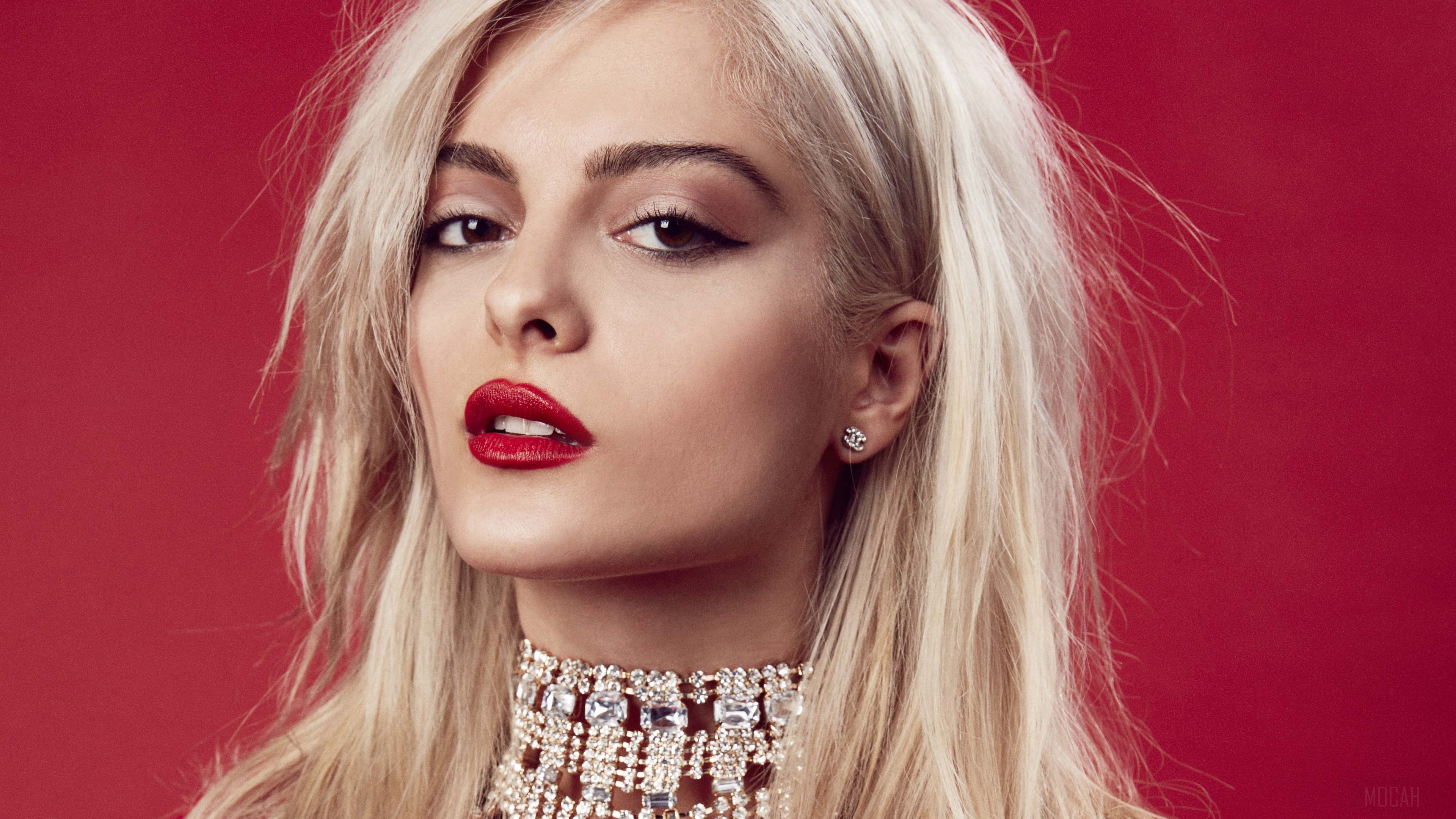 4K Bebe Rexha HD Wallpaper