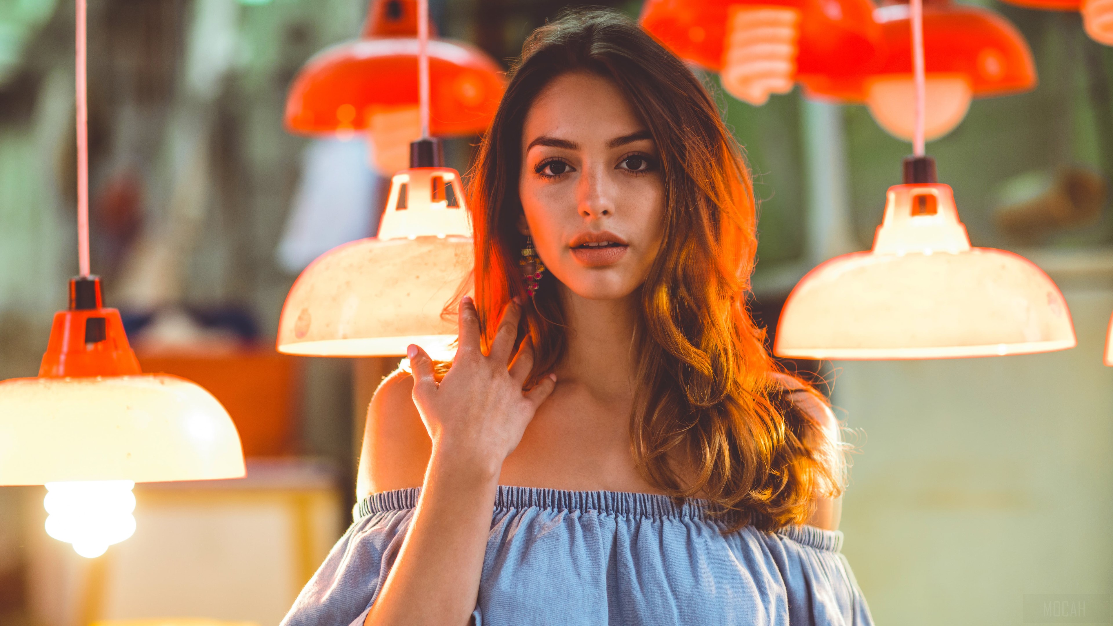 Celine Farach in 4K HD Wallpaper