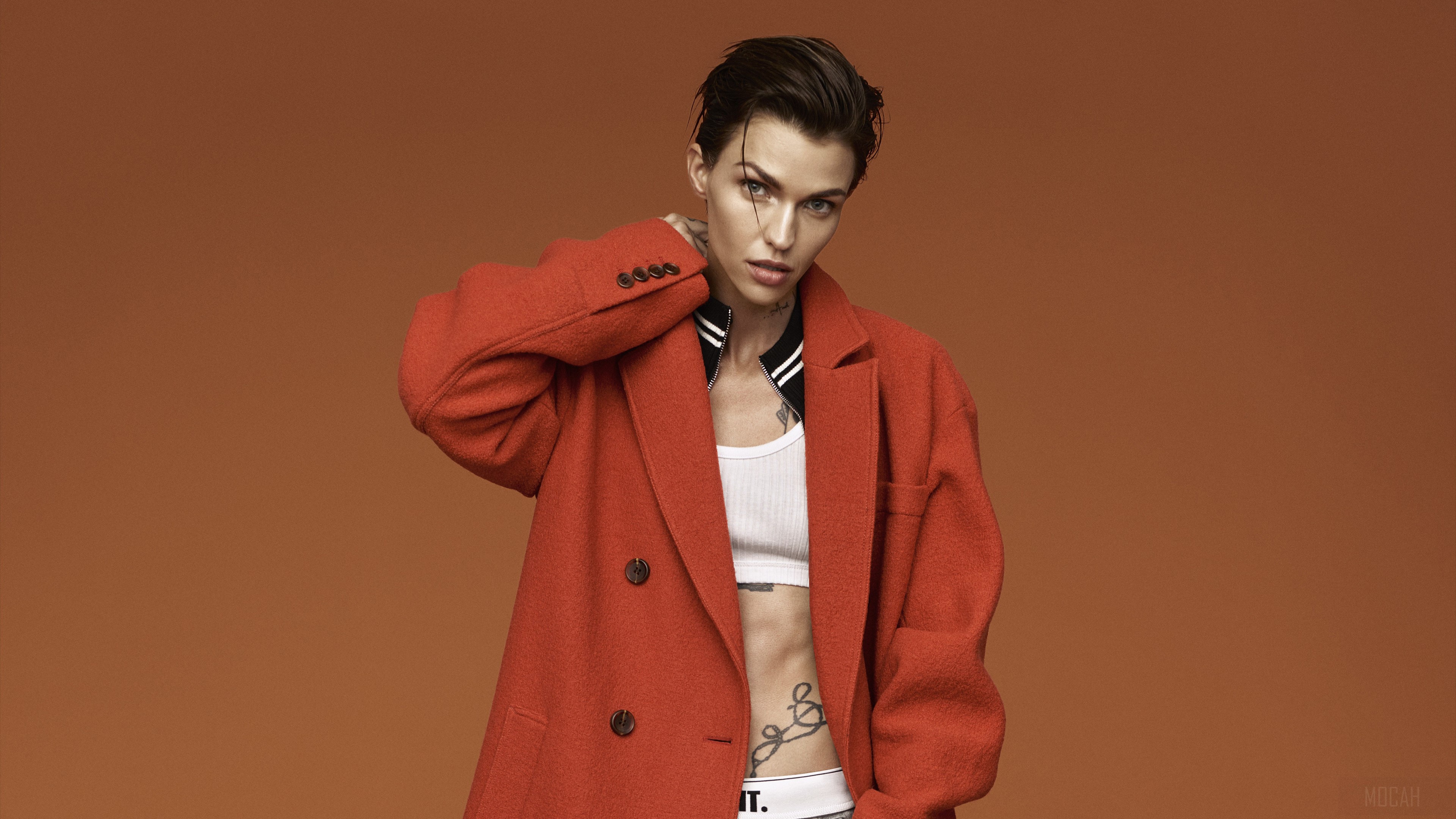 Ruby Rose for Self Magazine 4K HD Wallpaper