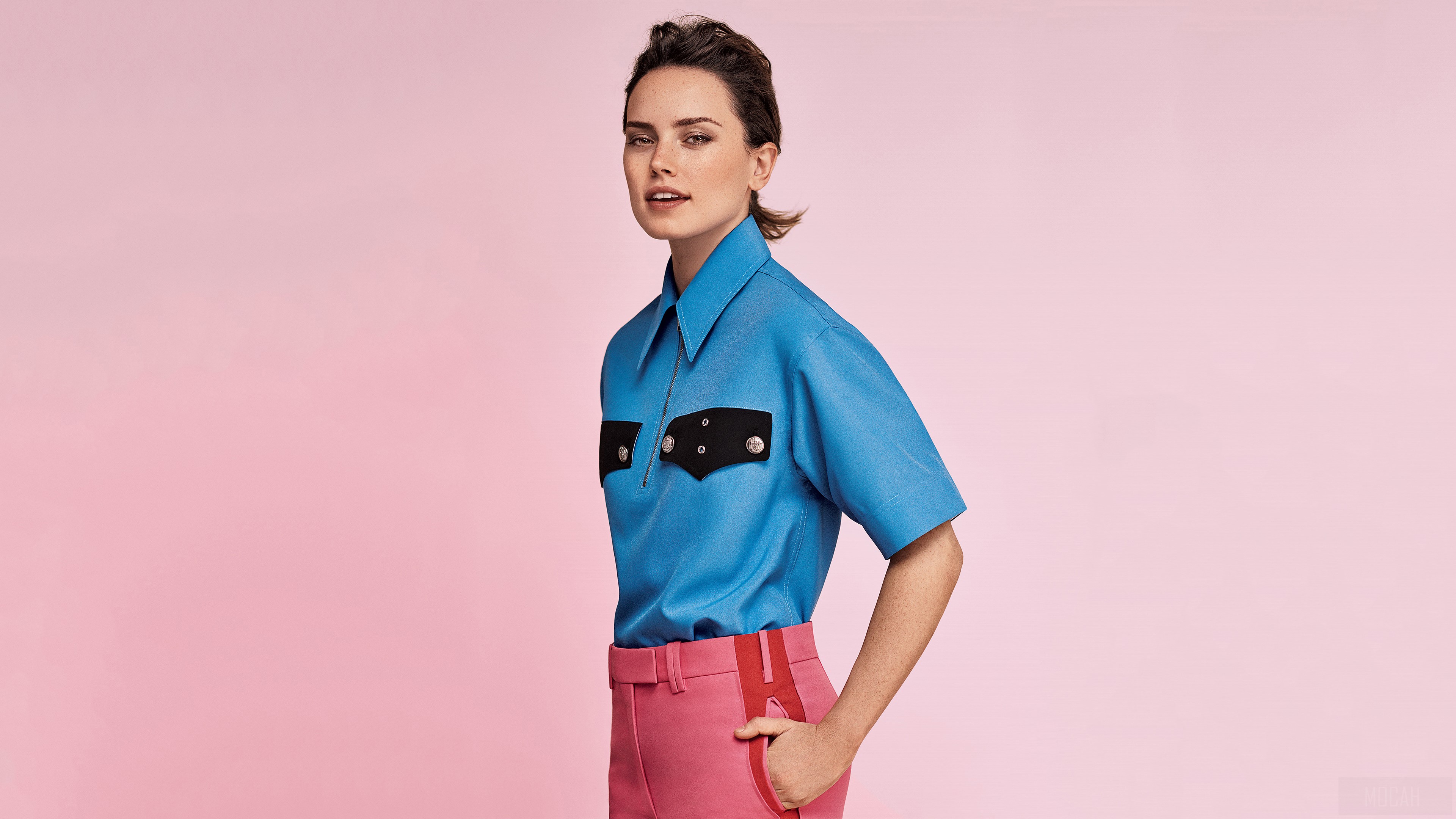 Daisy Ridley in Glamour 2018 4K HD Wallpaper