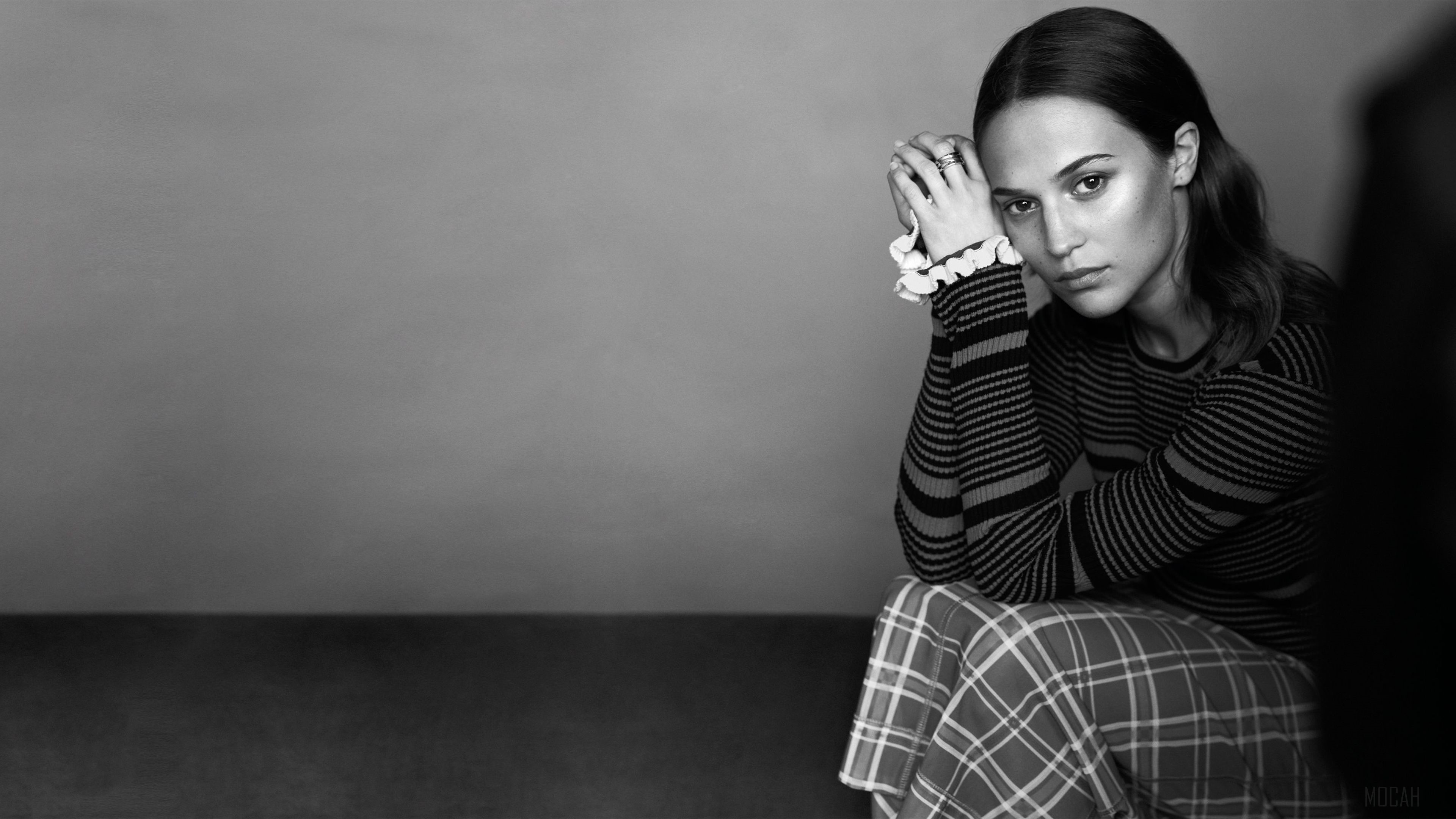 Alicia Vikander for Marie Claire 2019 4K HD Wallpaper