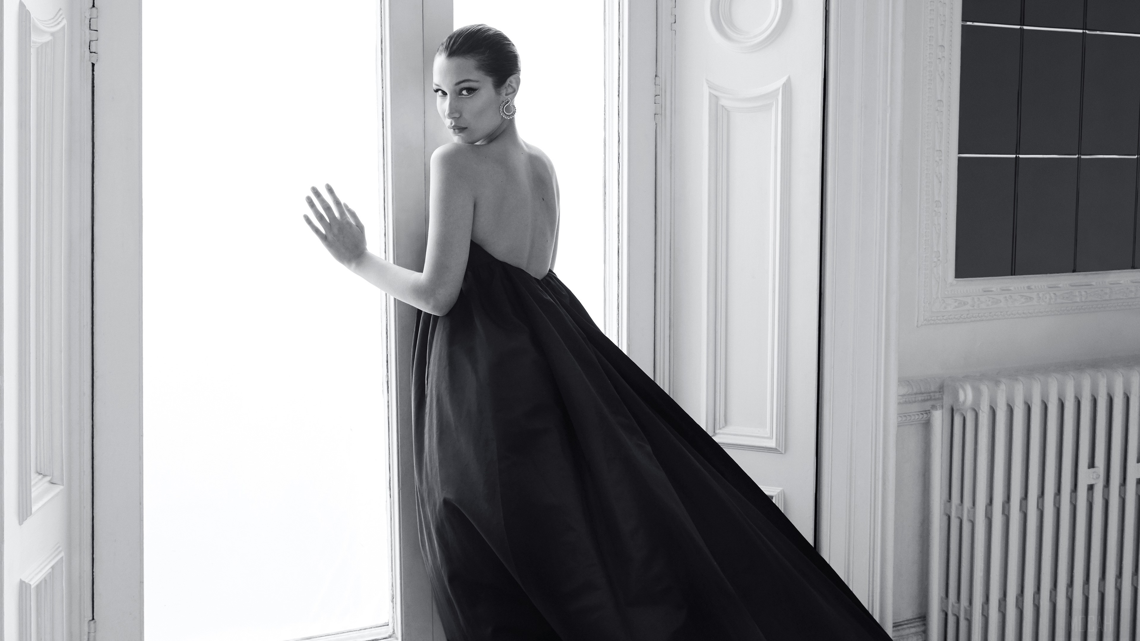 Bella Hadid in Harper's Bazaar 2019 Photoshoot 4K HD Wallpaper