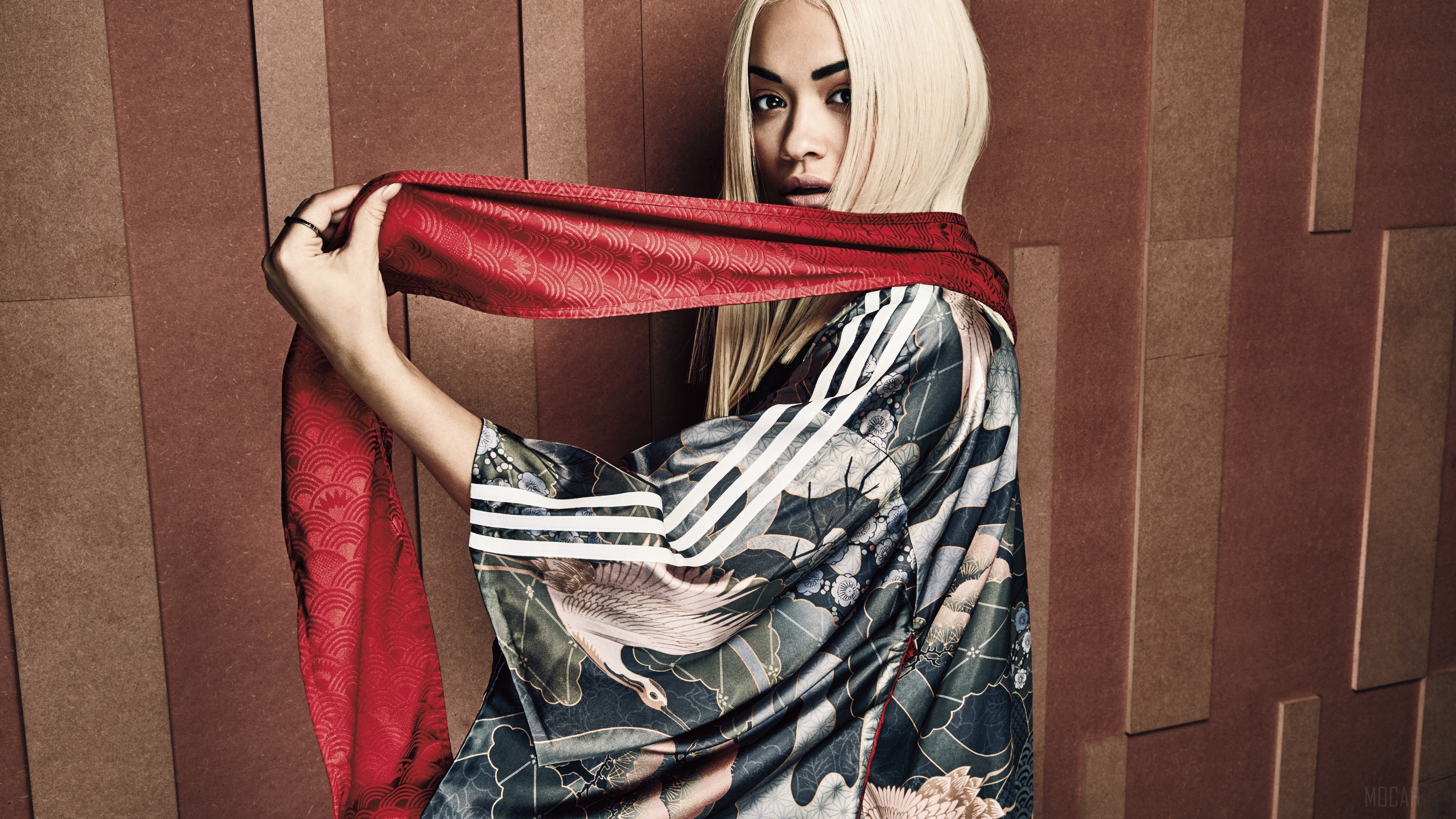 Rita Ora in Adidas Kimono 4K HD Wallpaper
