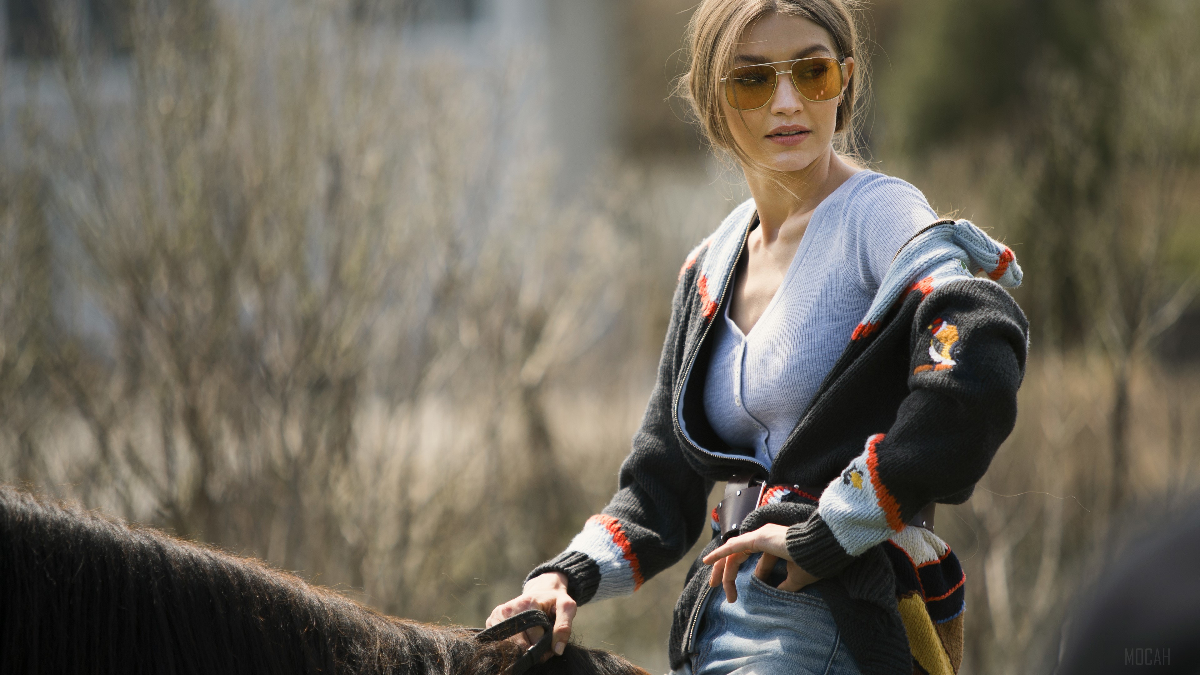 Gigi Hadid for Vogue Eyewear 2019 4K HD Wallpaper