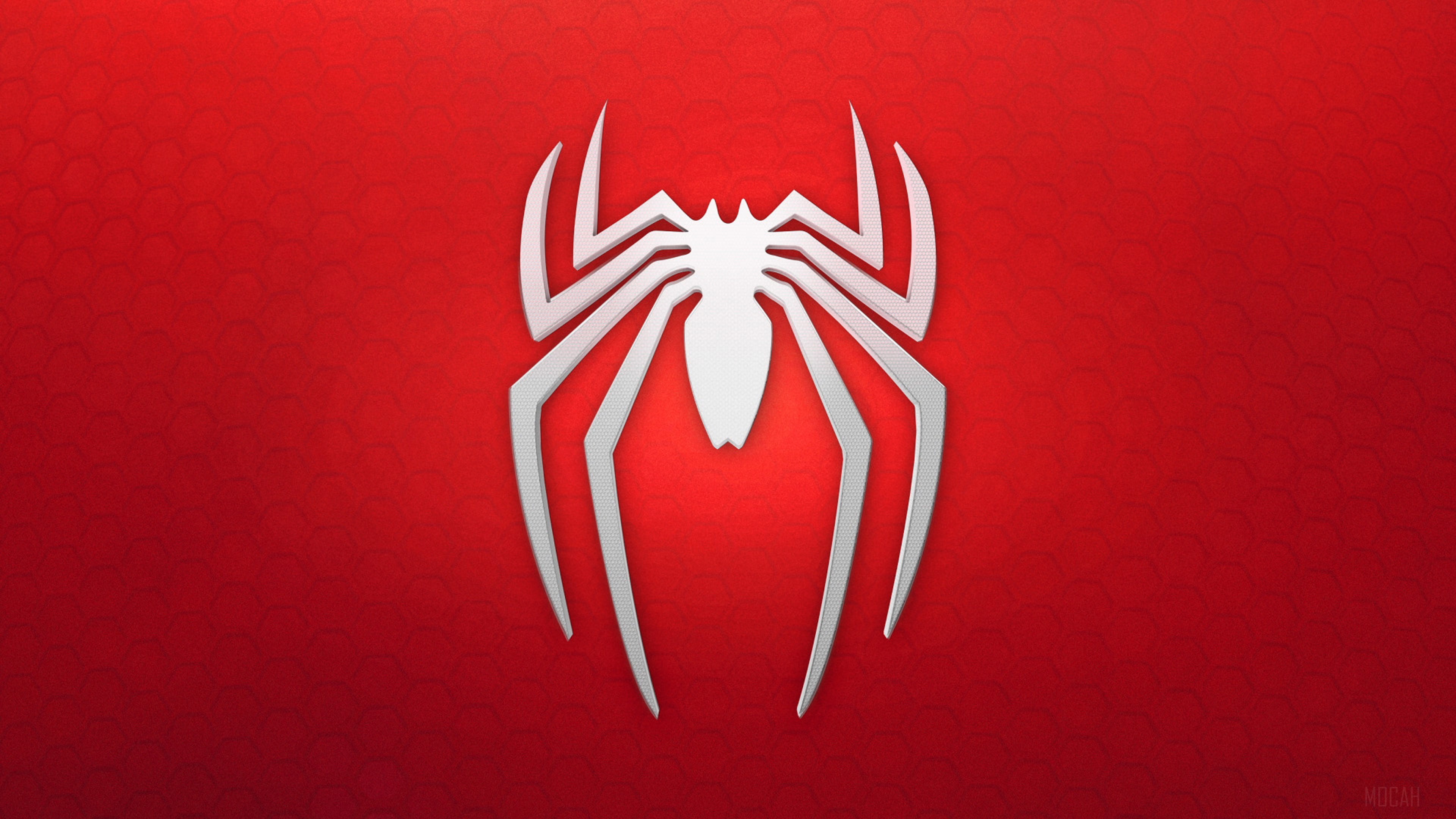 Spiderman Logo 4K HD Wallpaper