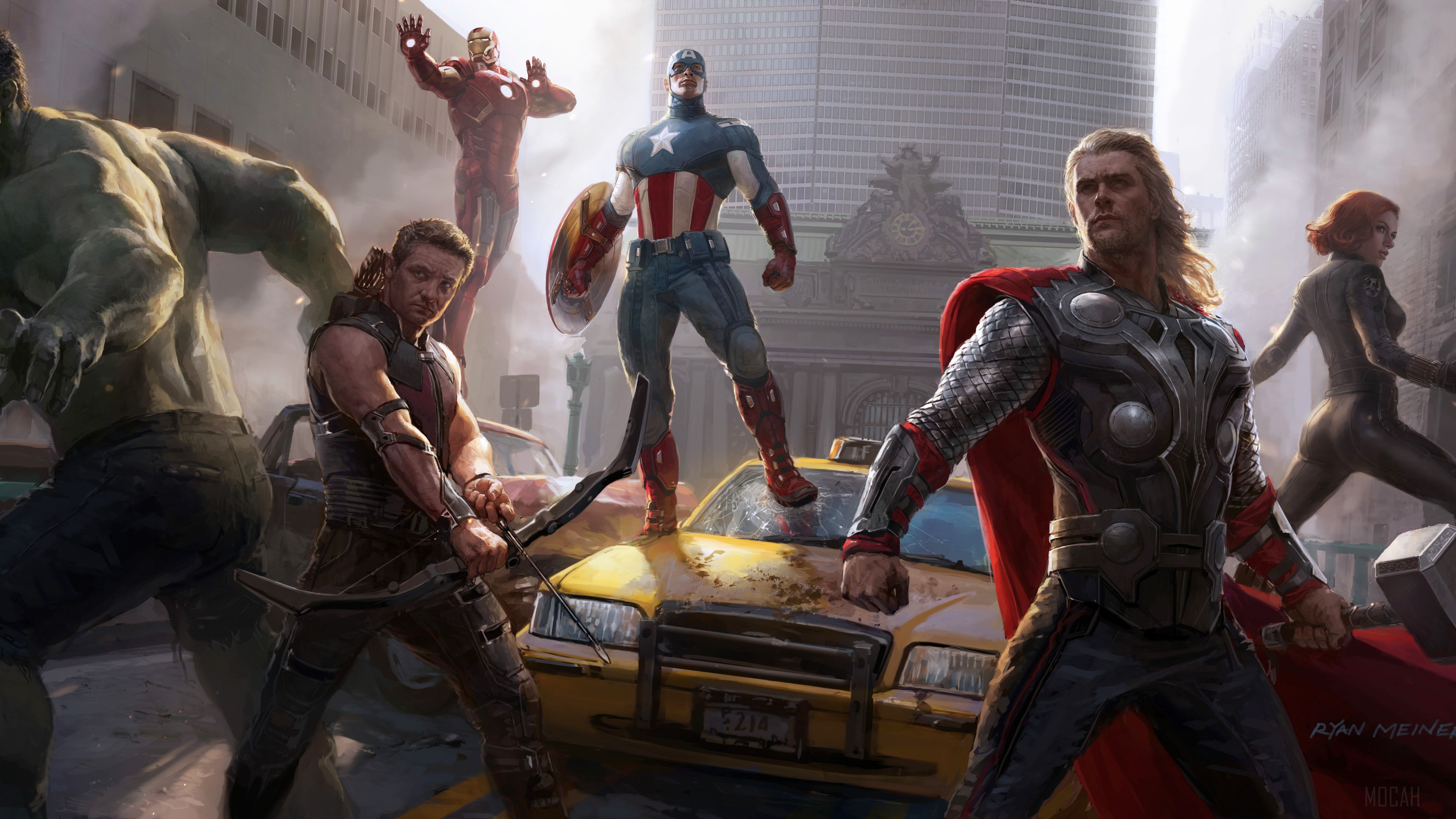 Marvel Heroes HD Wallpaper
