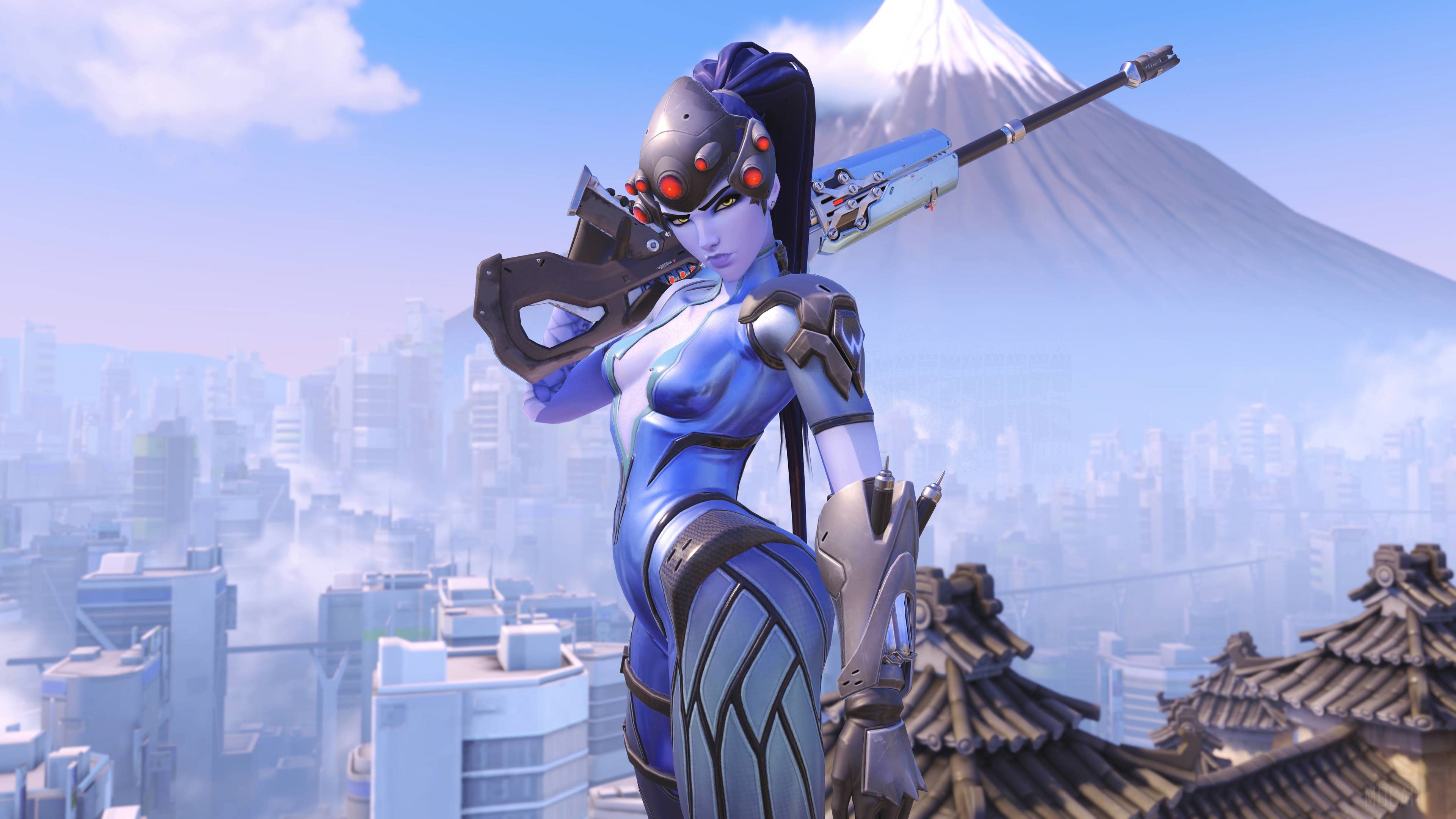 Widowmaker from Overwatch in 4K HD Wallpaper