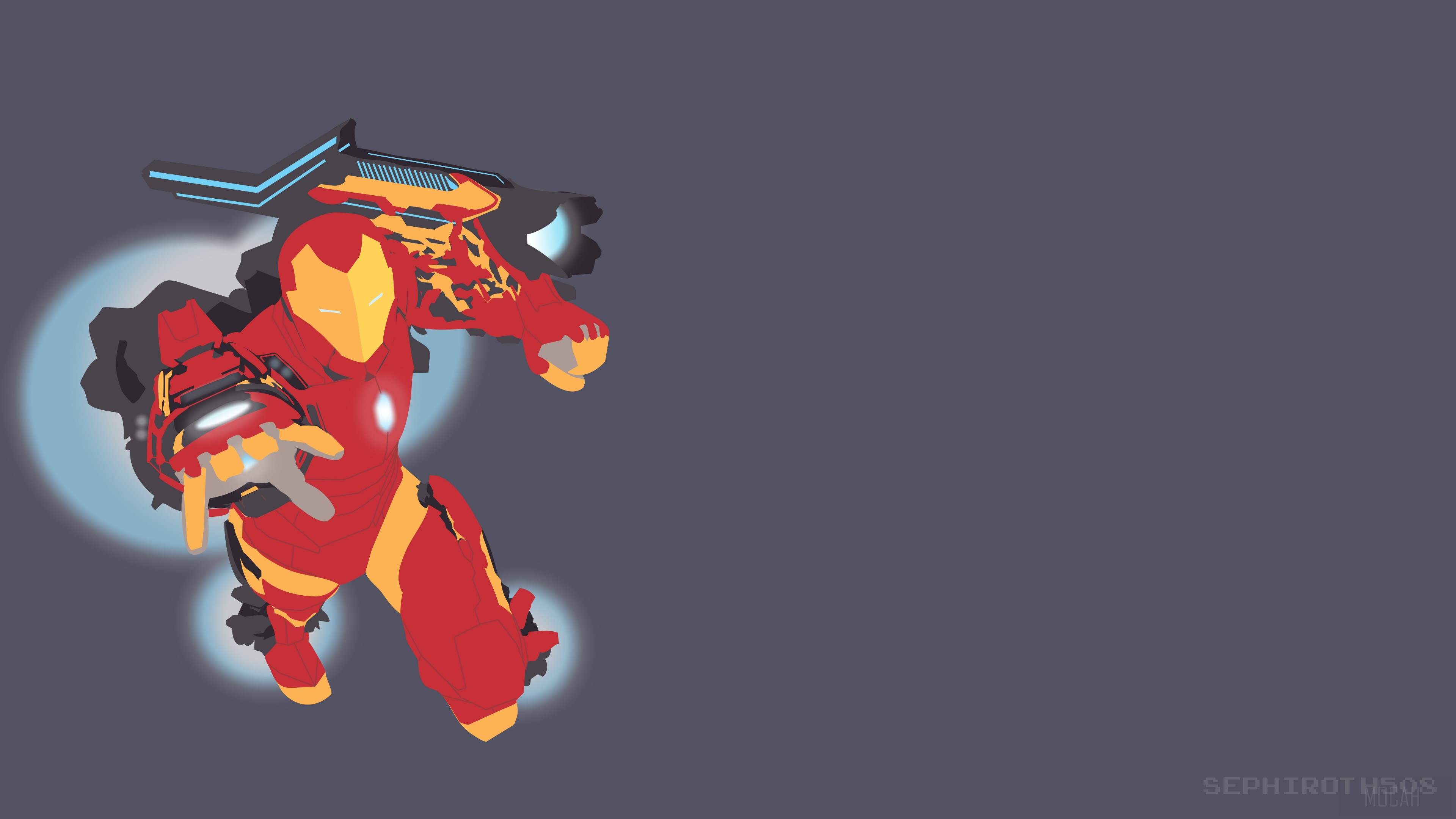 Iron Man Mk 51 from Invincible Iron Man 4K HD Wallpaper