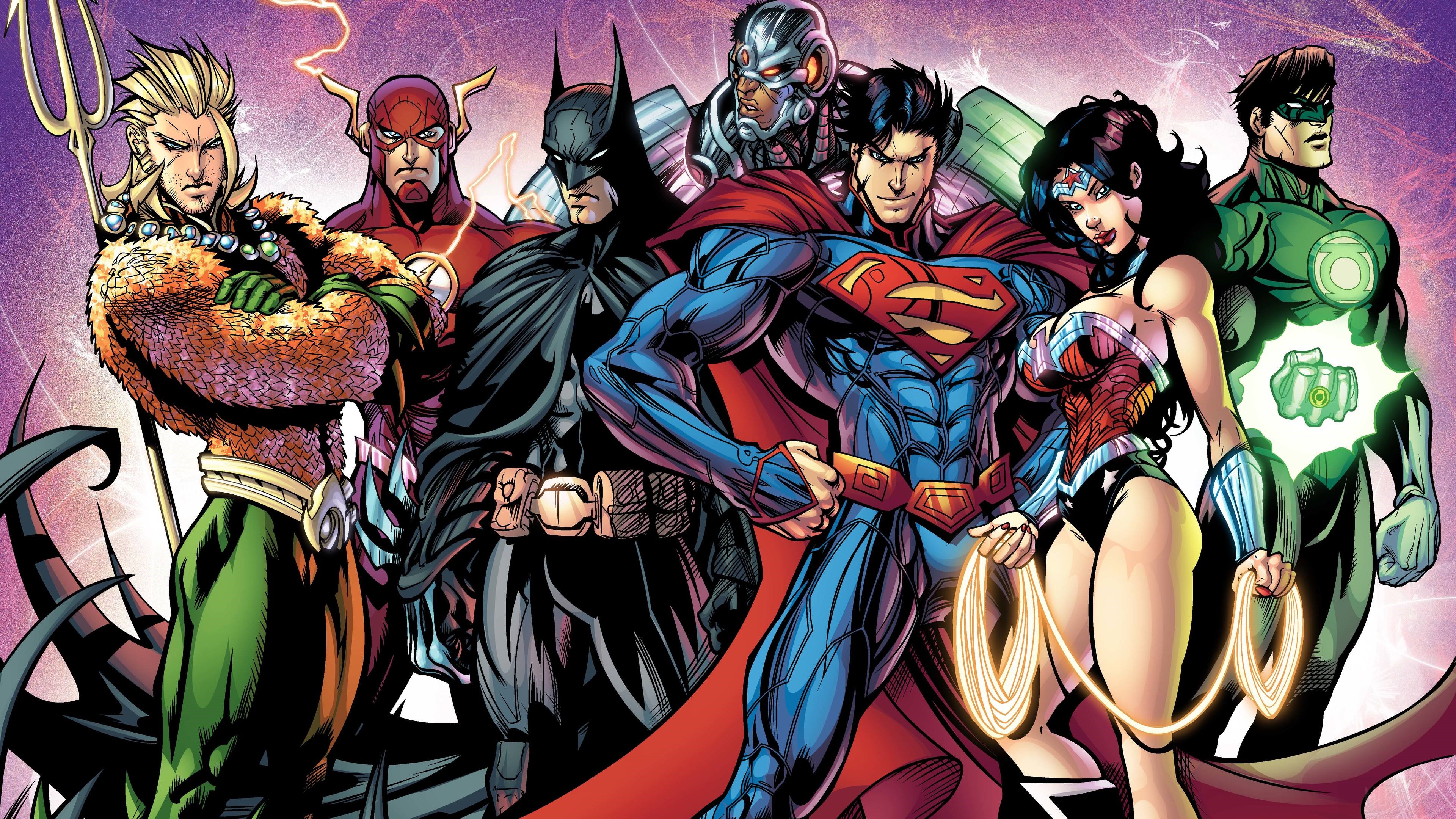 Justice League Artwork HD Wallpaper