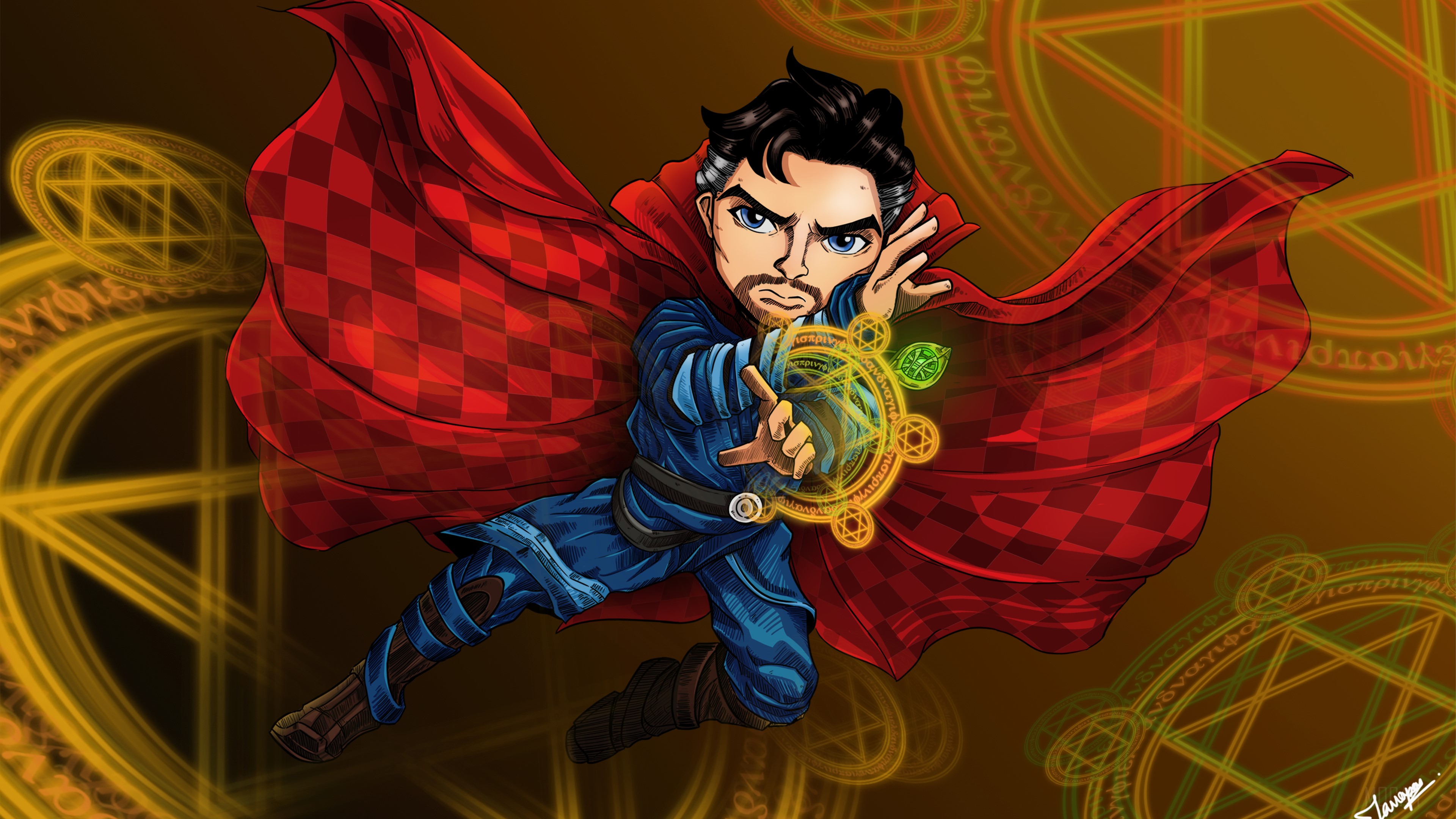Doctor Strange Fan Artwork HD Wallpaper