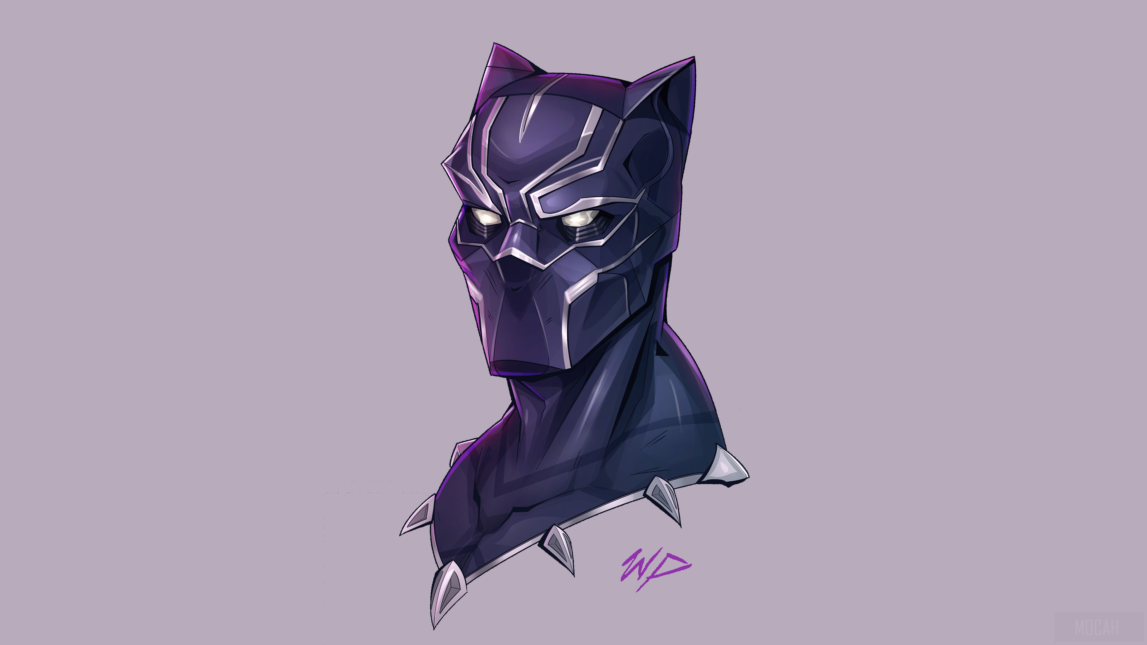 Black Panther from Marvel HD Wallpaper