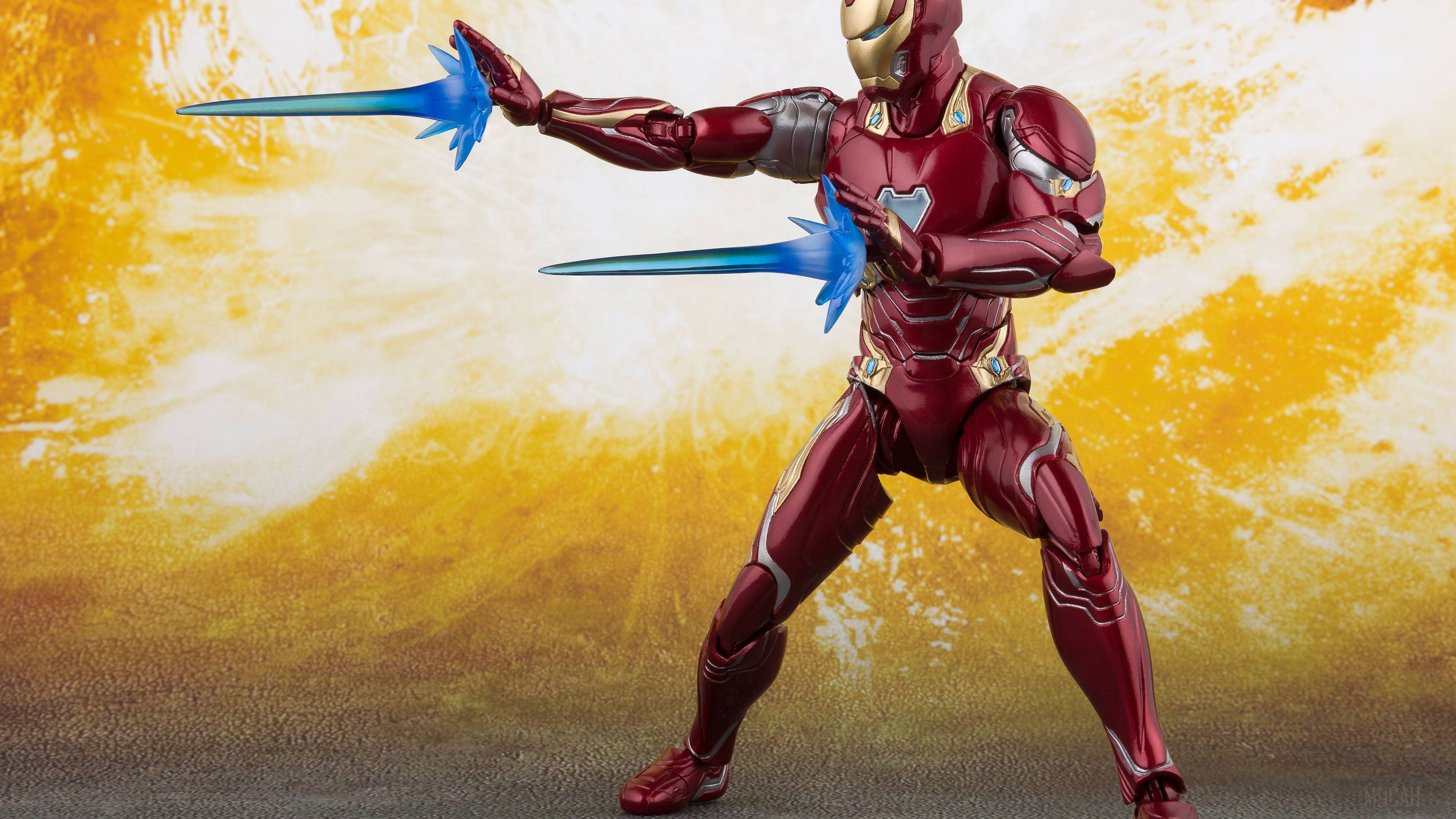 Iron Man Action Figure HD Wallpaper